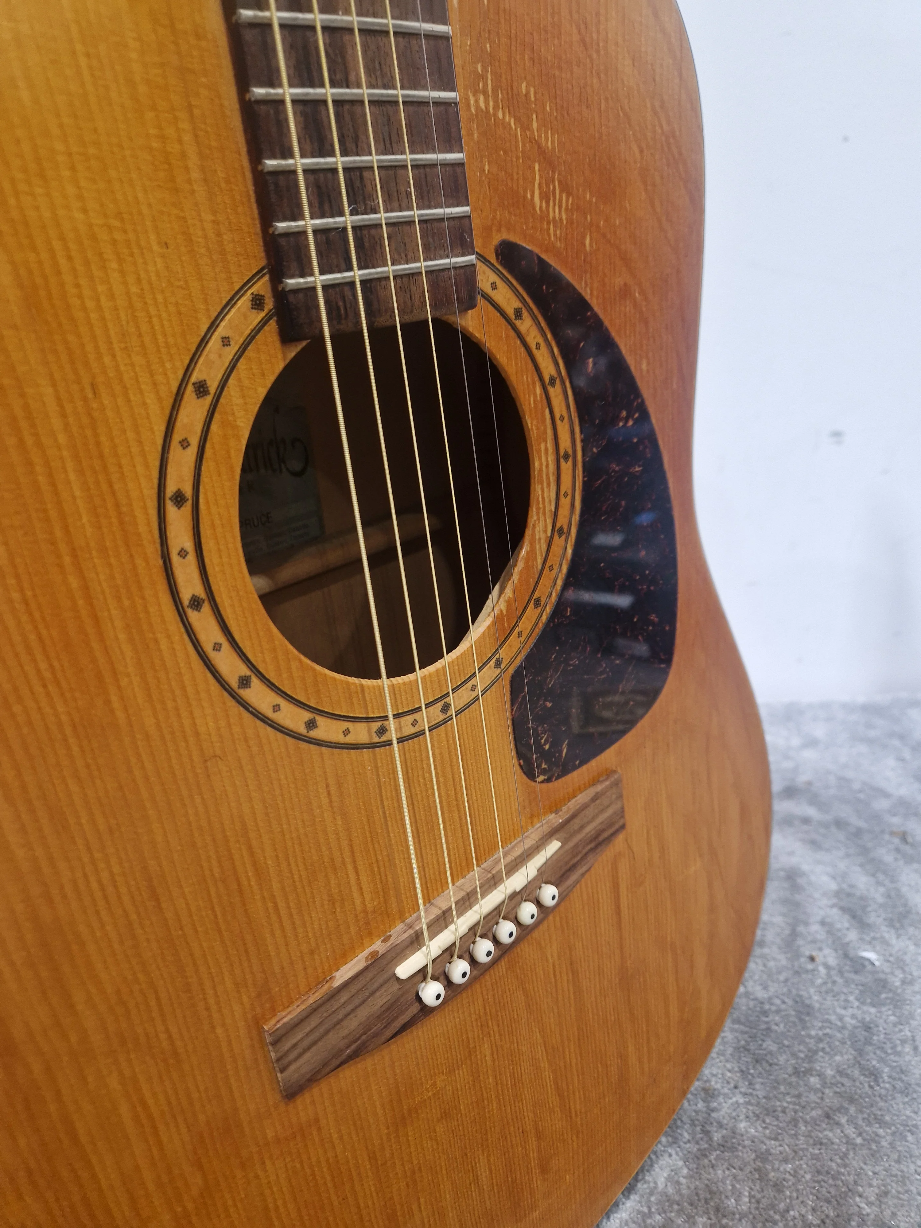 Simon & Patrick Luther 6 String Spruce Acoustic - Solid Wood Construction - Very Good - Image 6
