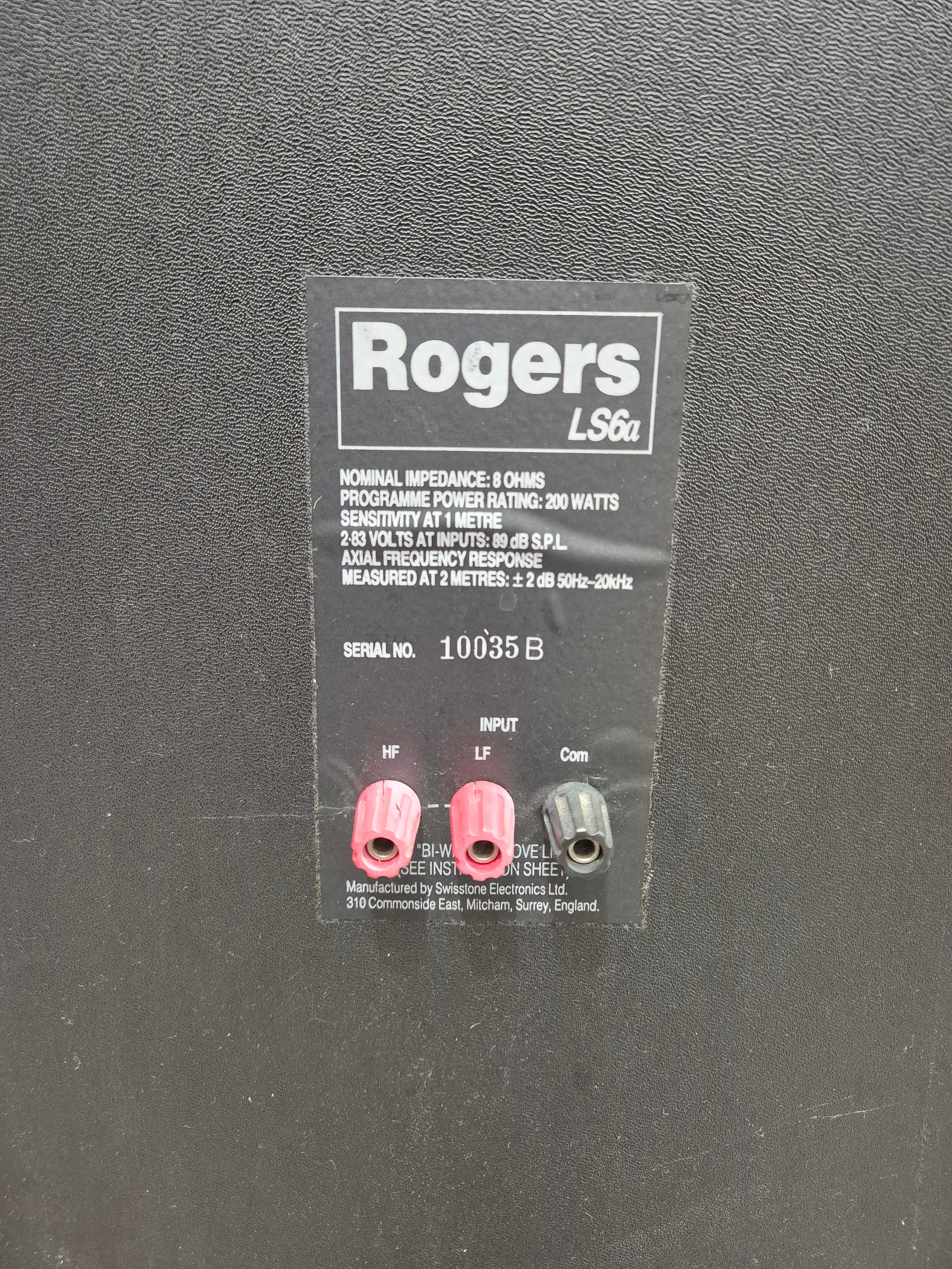 Rogers LS6a – Single 200W Vintage Speaker – Spares or Repair - Image 5