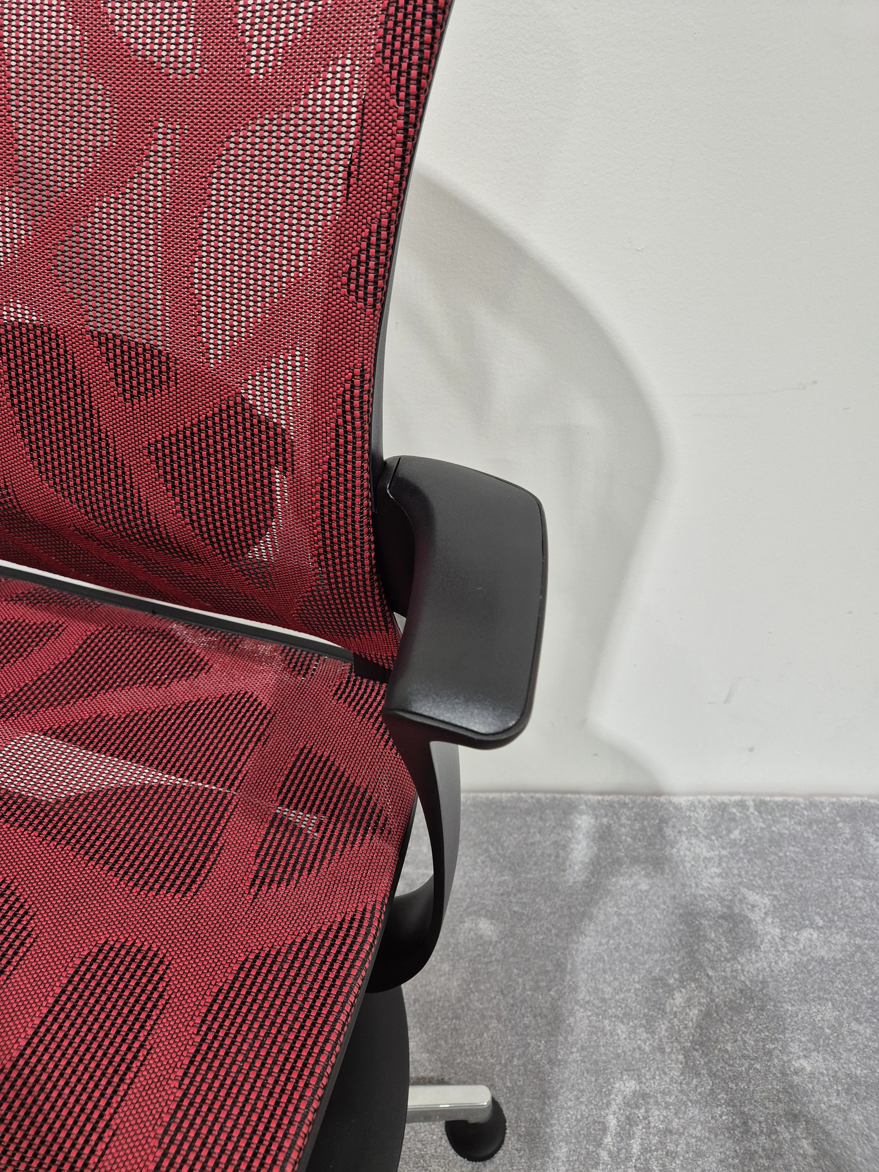 Skate Stools - Studio Broadcasting Chair - Red - Good w/ Manual - Image 4