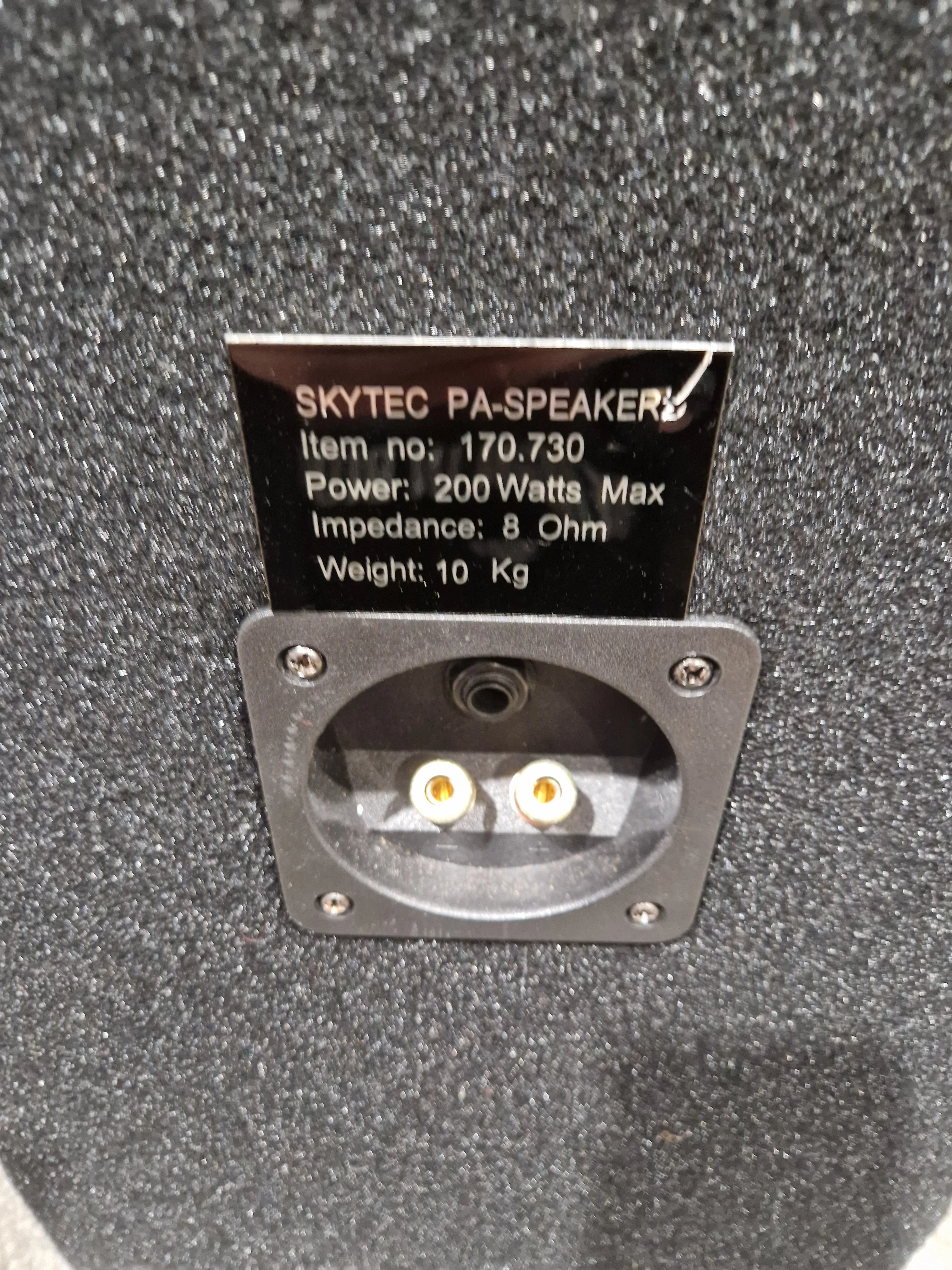 Skytec PA Speaker Black - Spares or Repair - Image 8