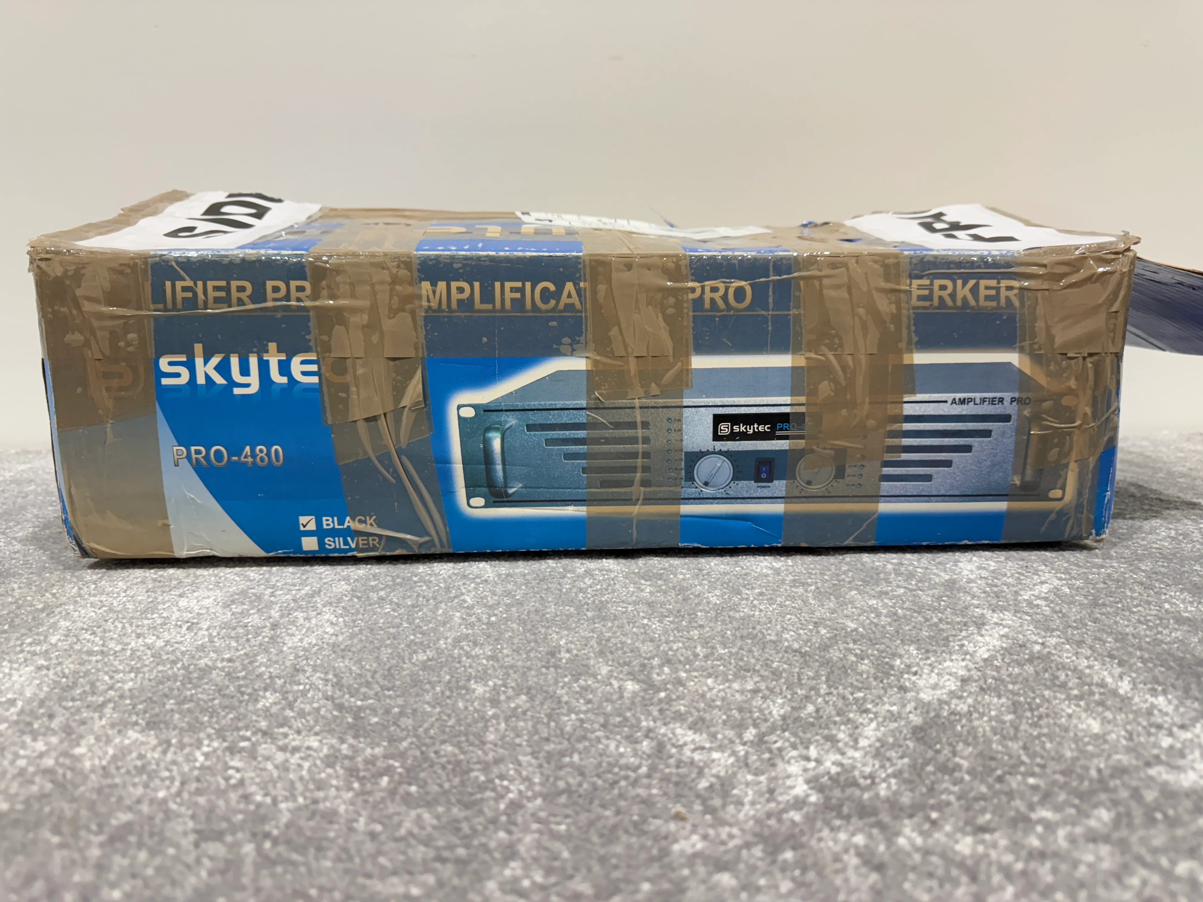 Skytec Pro-480 Stereo Power Rack Mounted Amplifier - Black - Image 13