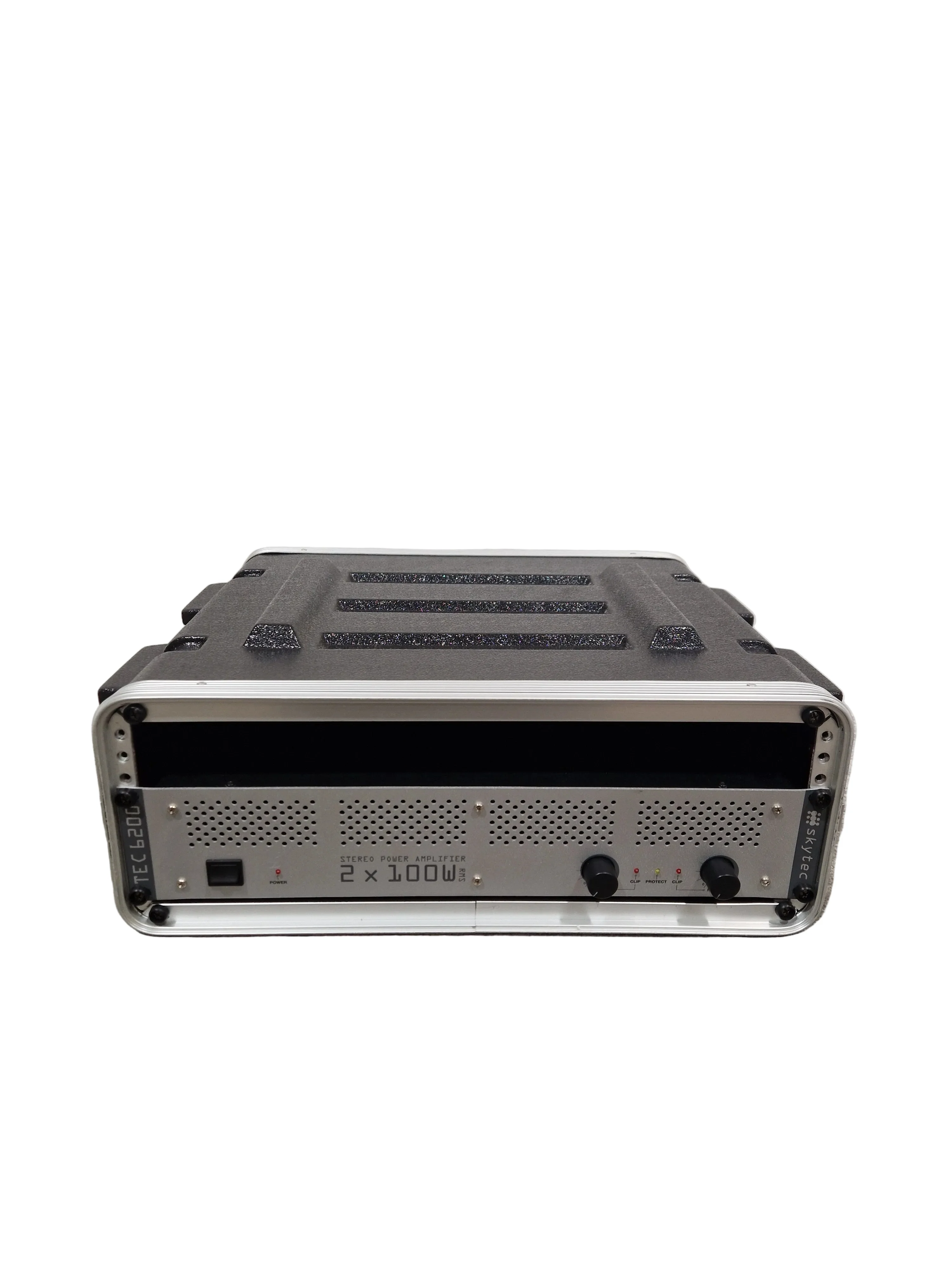 Skytec TEC 6200 - Power Amplifier - 2 x 100W - Black - Power Amplifiers - Spares or Repair