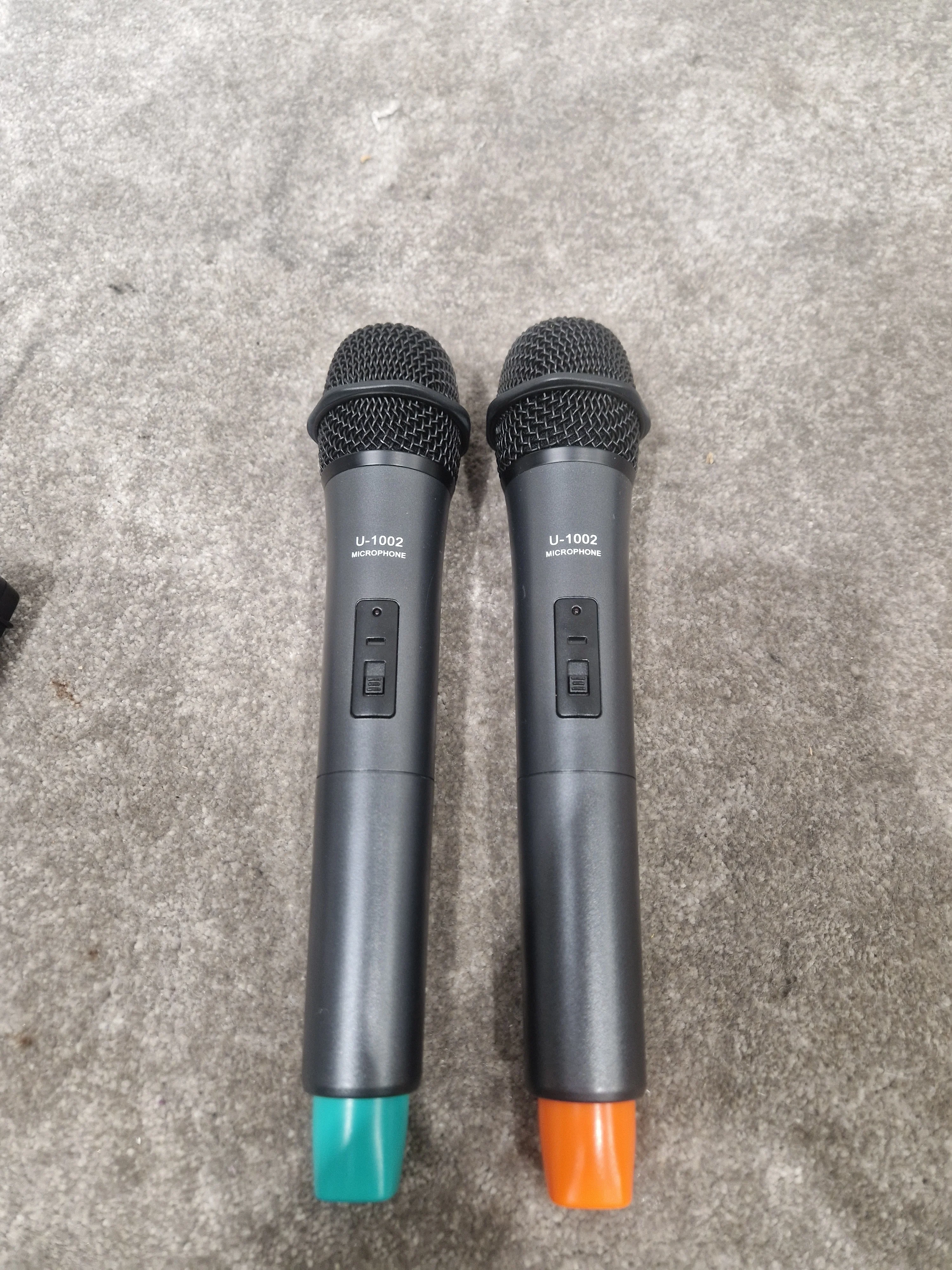 Smartwireless Tbtx Turbo Transmitter With Smartwireless Pair OF U-1002 Microphones Wireless Microphone System - Dual-Channel, High-Fidelity Audio - Fair w/ Hard Case - Image 8