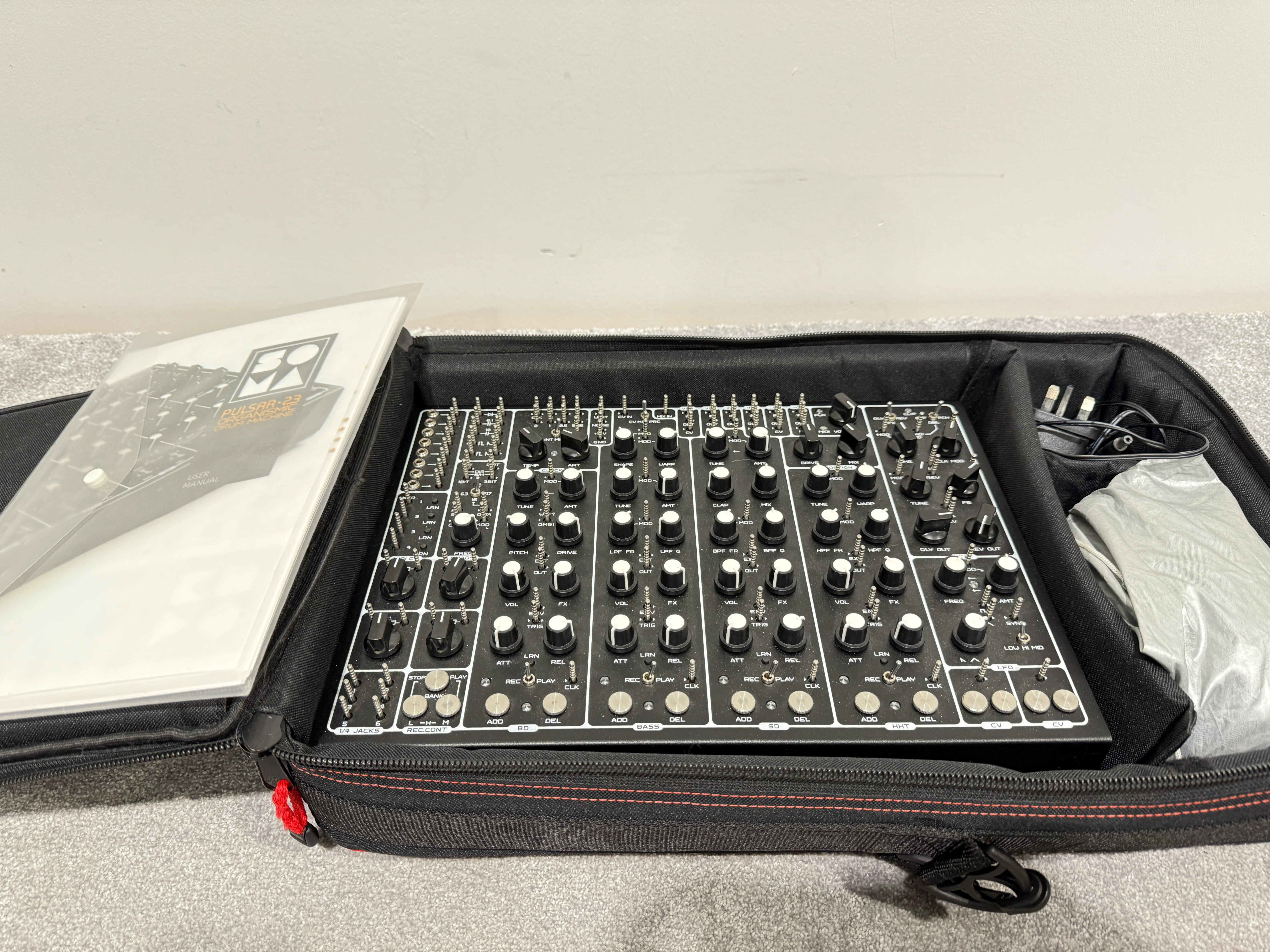 Soma Pulsar 23 - Organismic Drum Machine - Semi-Modular - Open box new - Image 2