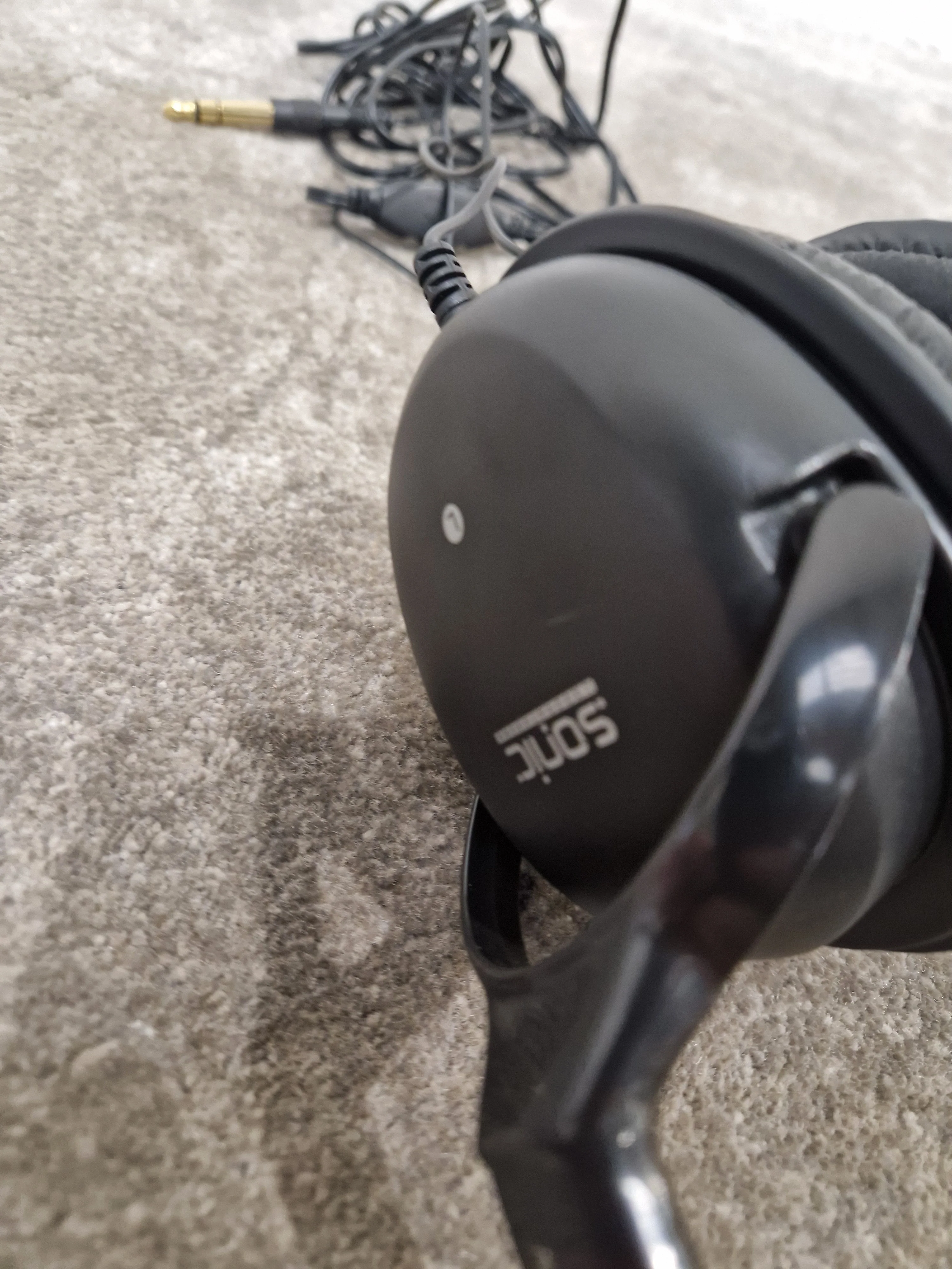 Sonic Laboratories Digital Stereo Headphones - Noise-Cancelling - Excellent - Image 10