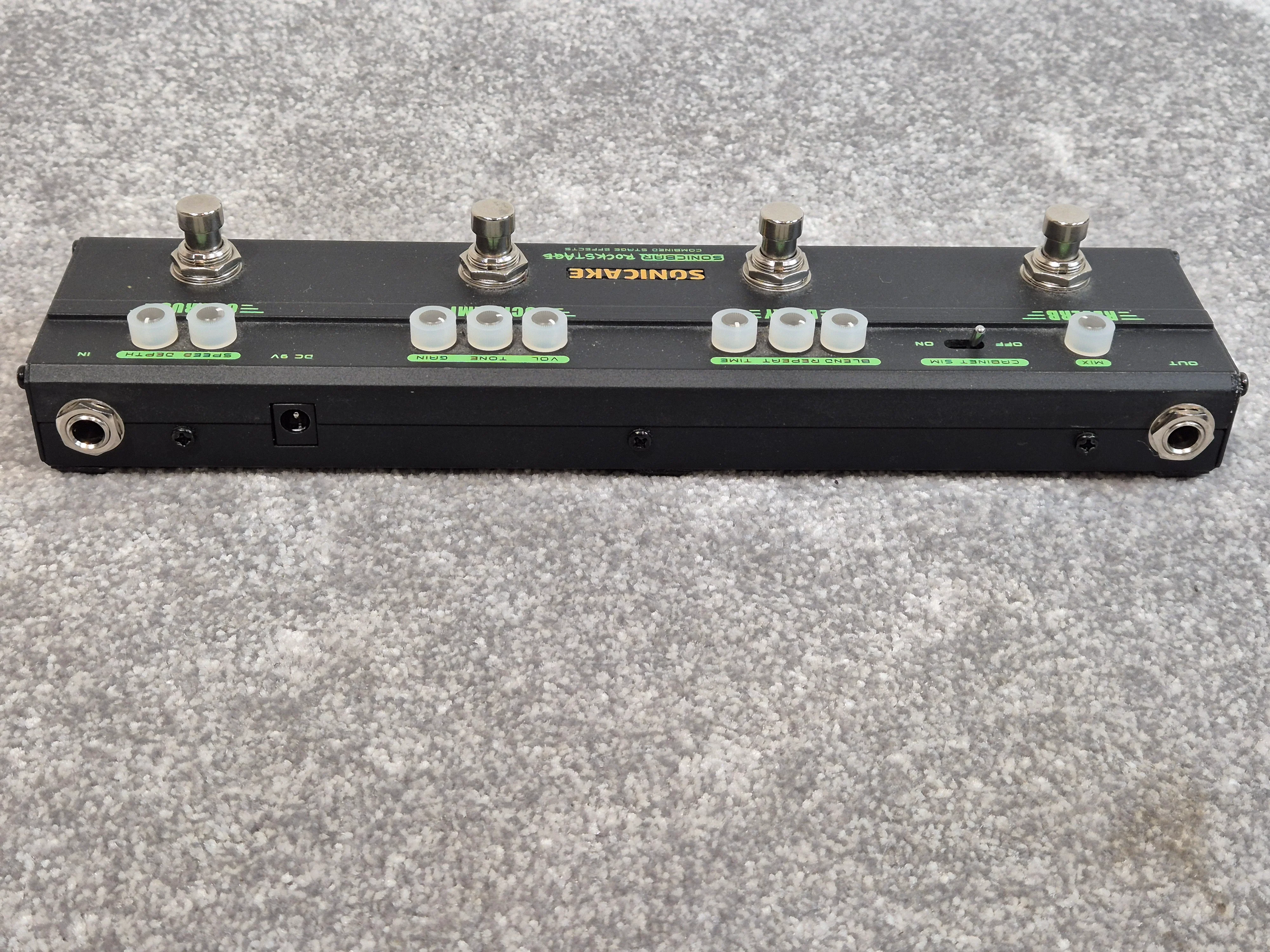 Sonicake Sonicbar Rockstage Effects Pedal - Multi-Effects Processor, USB Connectivity - Very Good w/ Power Supply - Image 4