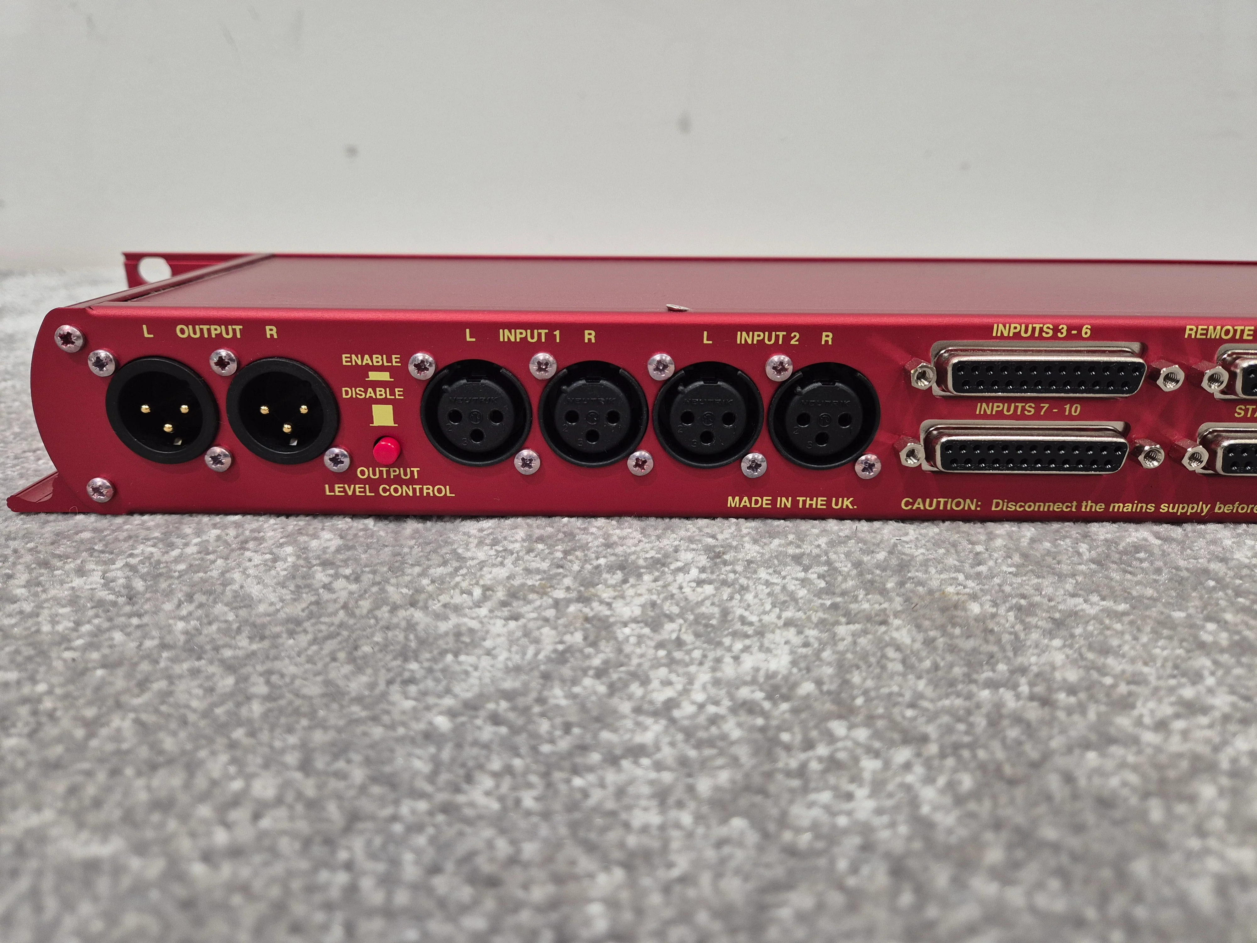 Sonifex RB-SS10 1U - Stereo Analogue Audio Processor - Image 9