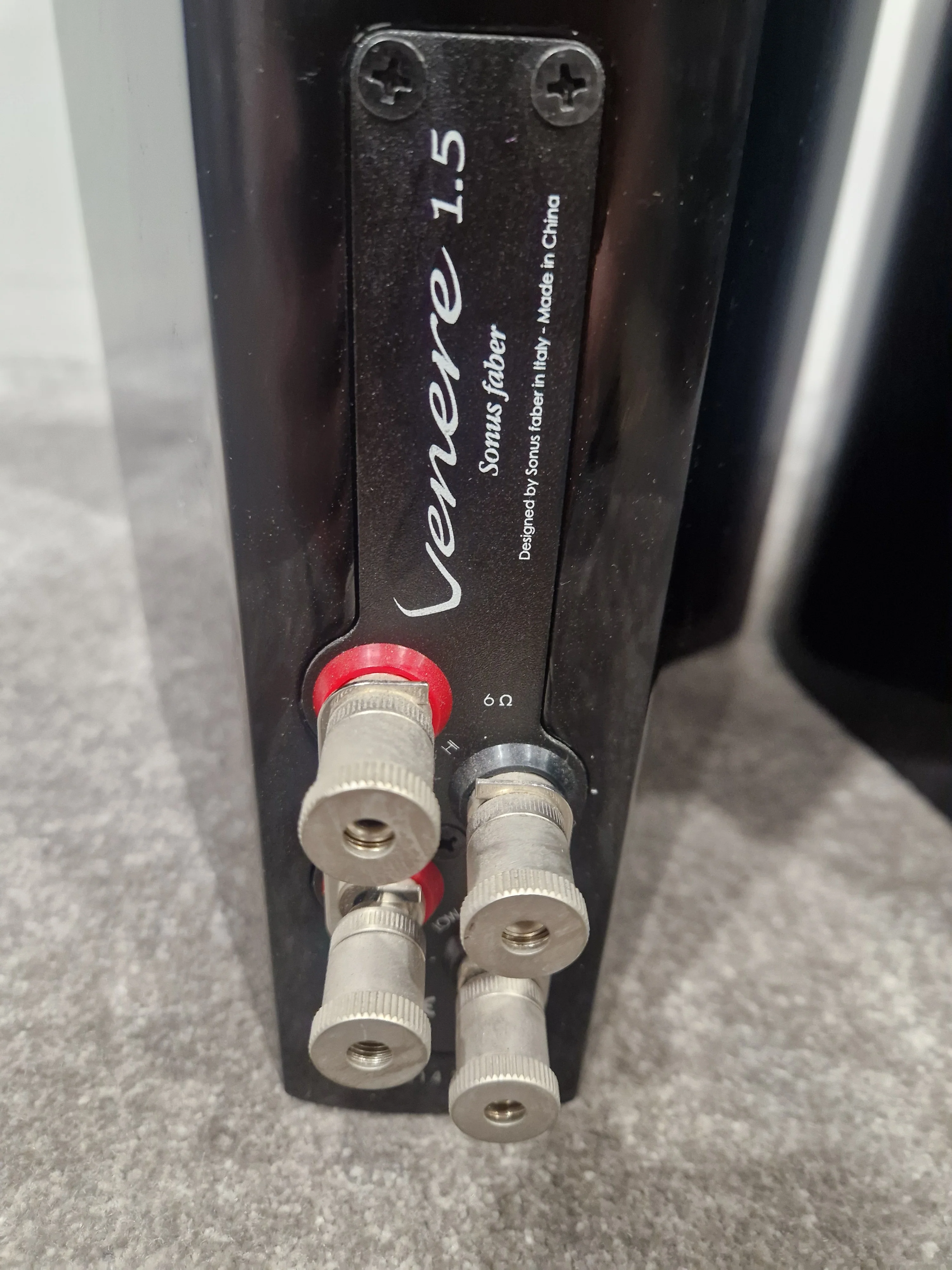 Sonus Faber Vanere 1.5 Pair Floorstanding Speakers - 2-Way Design, Curved Cabinets - Spares or Repair w/ Manuals & Stands - Image 6