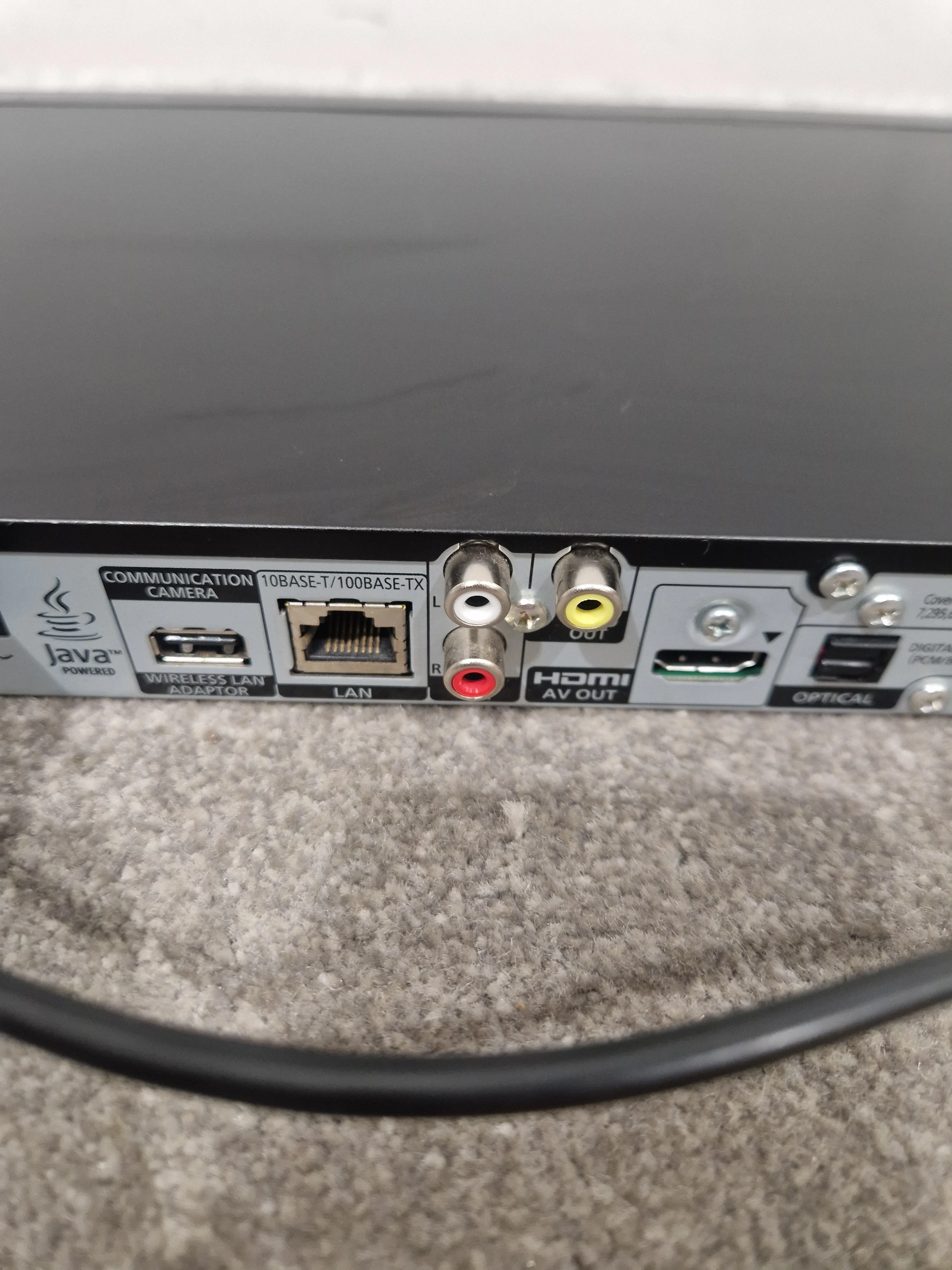 Panasonic Dmp-Bdt110 Blu-ray Player - 3D Playback - Excellent w/ Power Cable & Remote - Image 10