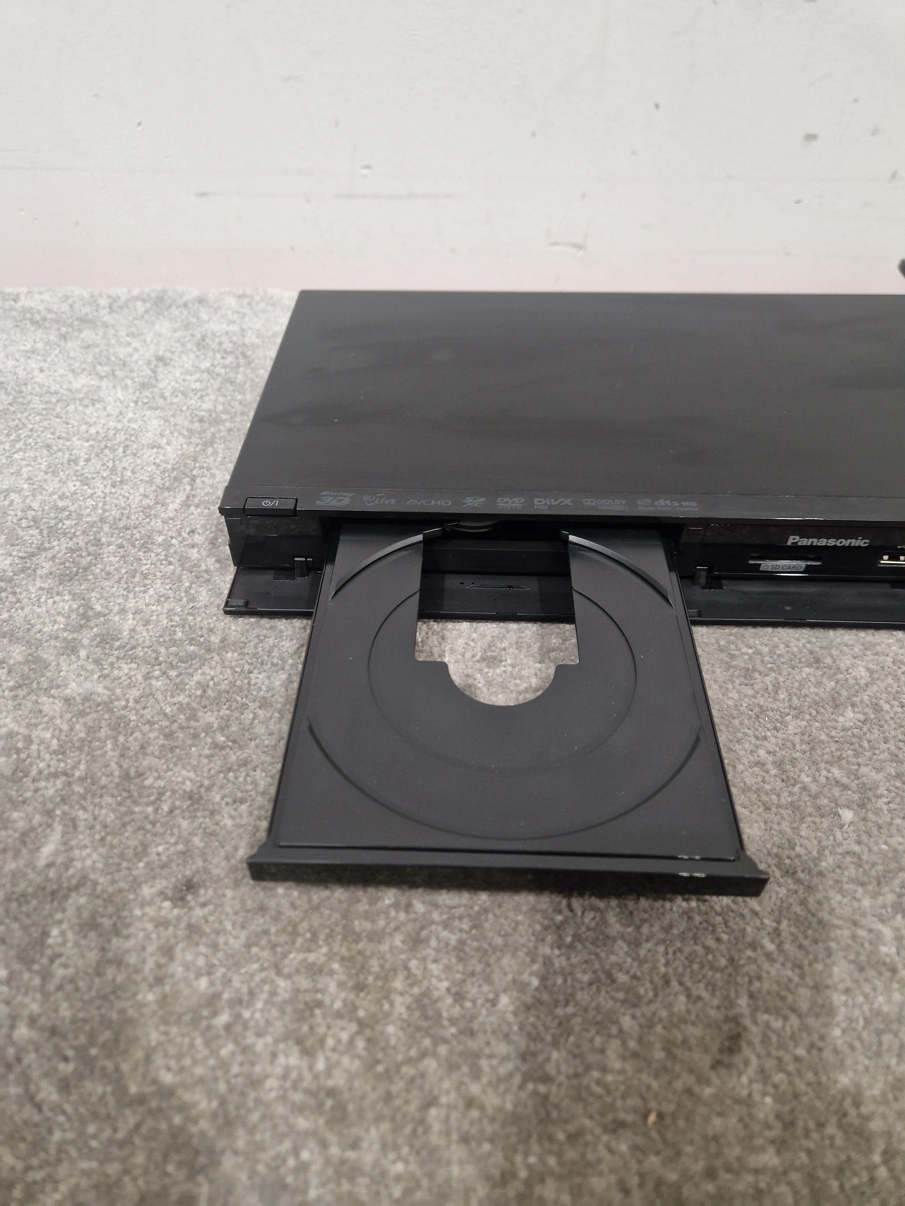 Panasonic Dmp-Bdt110 Blu-ray Player - 3D Playback - Excellent w/ Power Cable & Remote - Image 14
