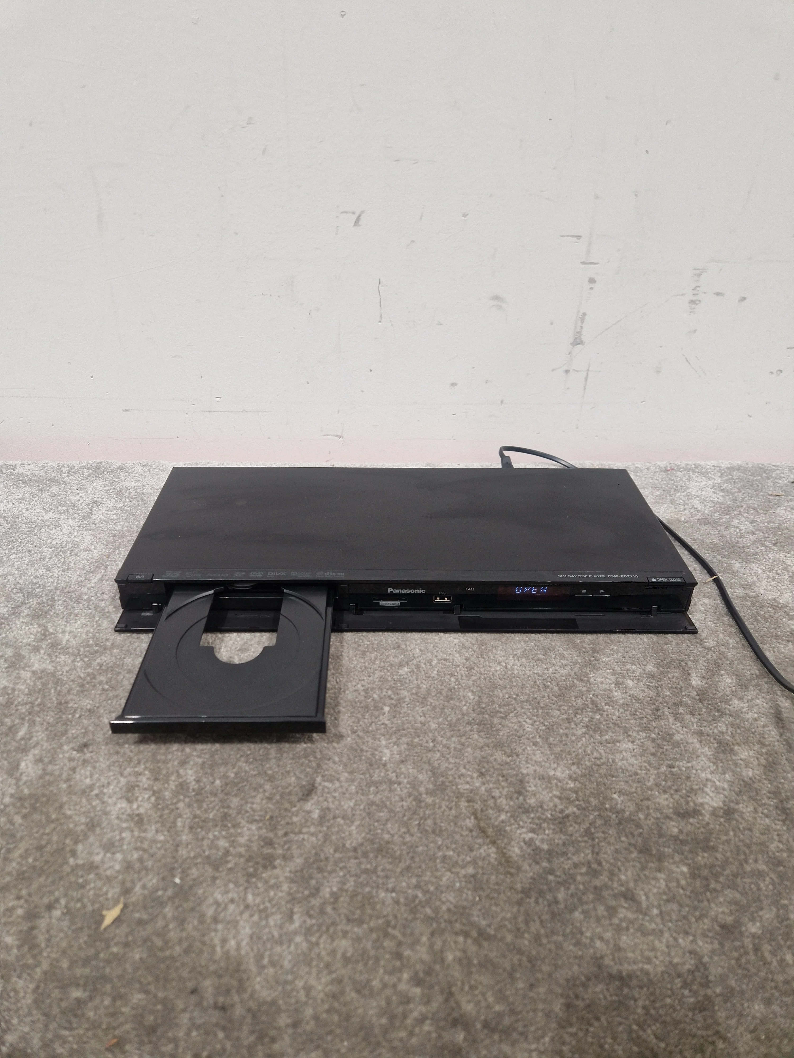 Panasonic Dmp-Bdt110 Blu-ray Player - 3D Playback - Excellent w/ Power Cable & Remote - Image 7