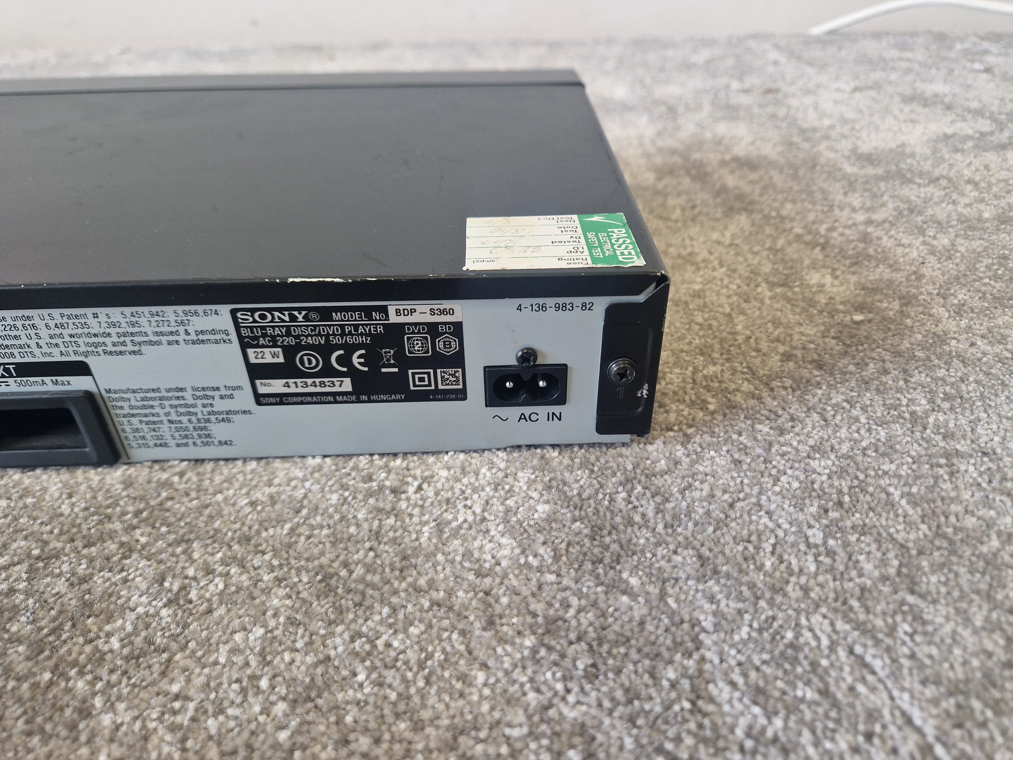 Sony BDP-S360 – Blu-ray Playback & HDMI Output – Very Good - Image 7