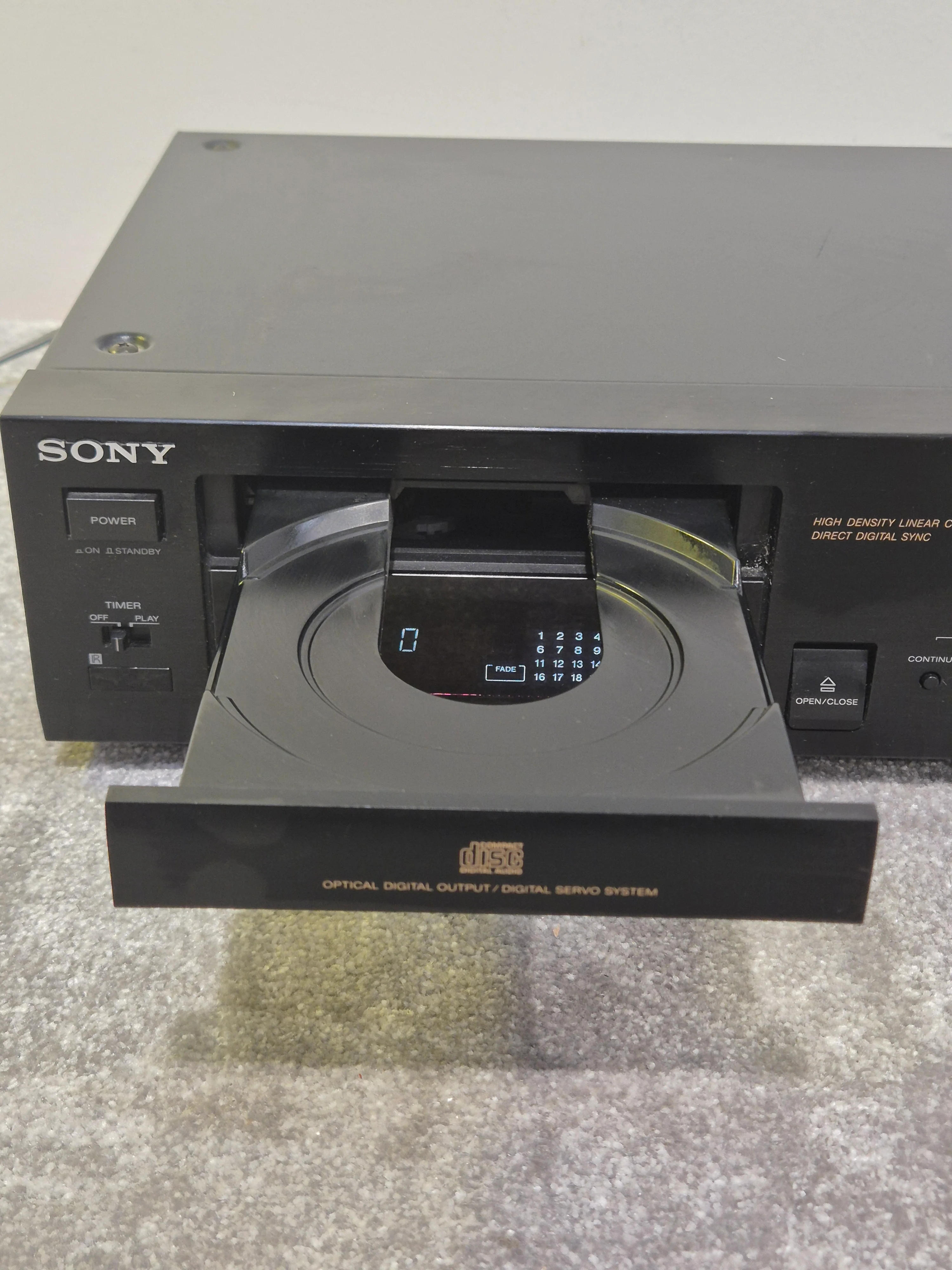 Sony CDP 797 - High Fidelity CD Player - Excellent - Image 2