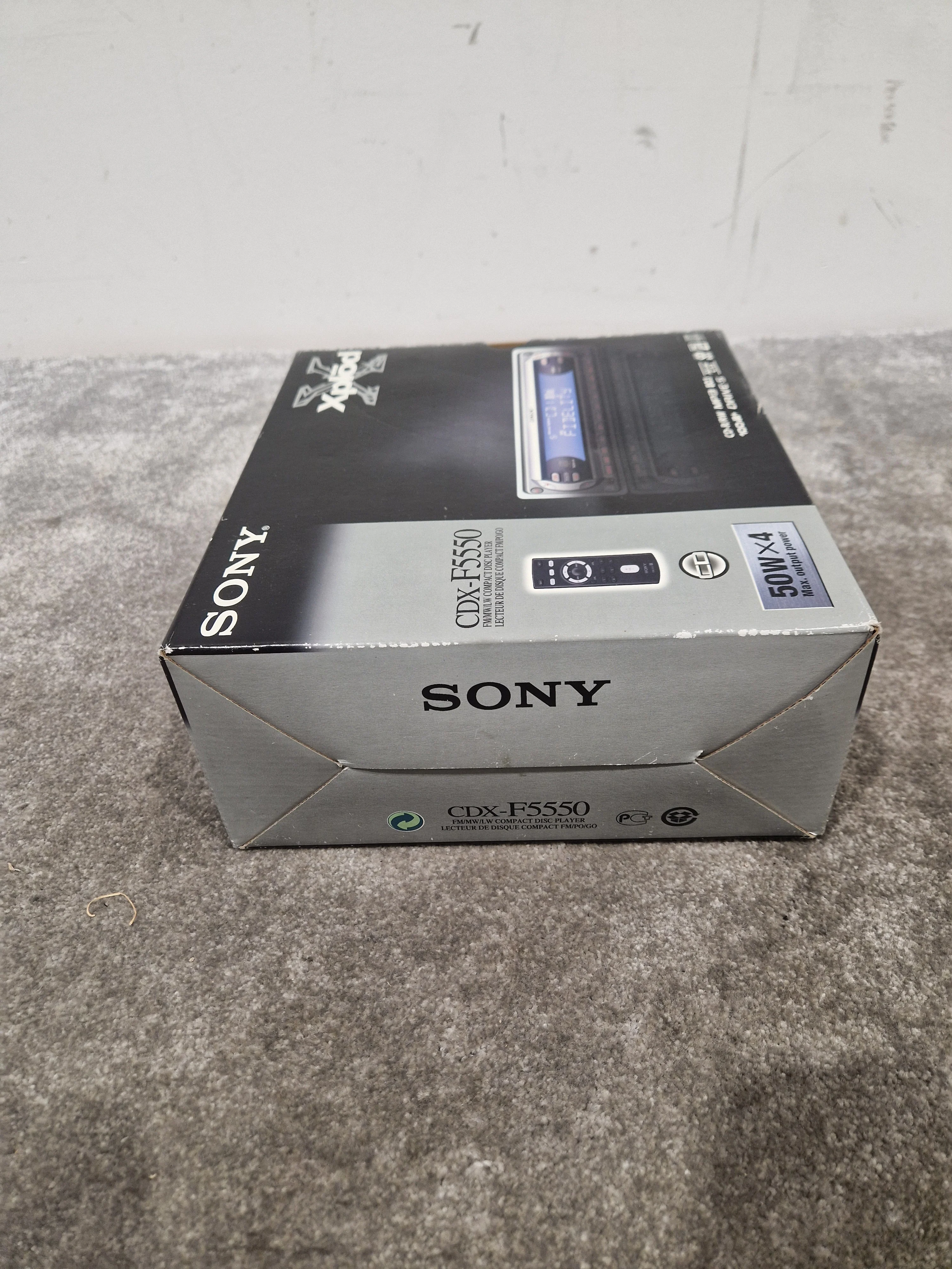 Sony CDX-F5550 - High-Quality Audio, Bluetooth Connectivity - Excellent w/ Original Box - Image 10