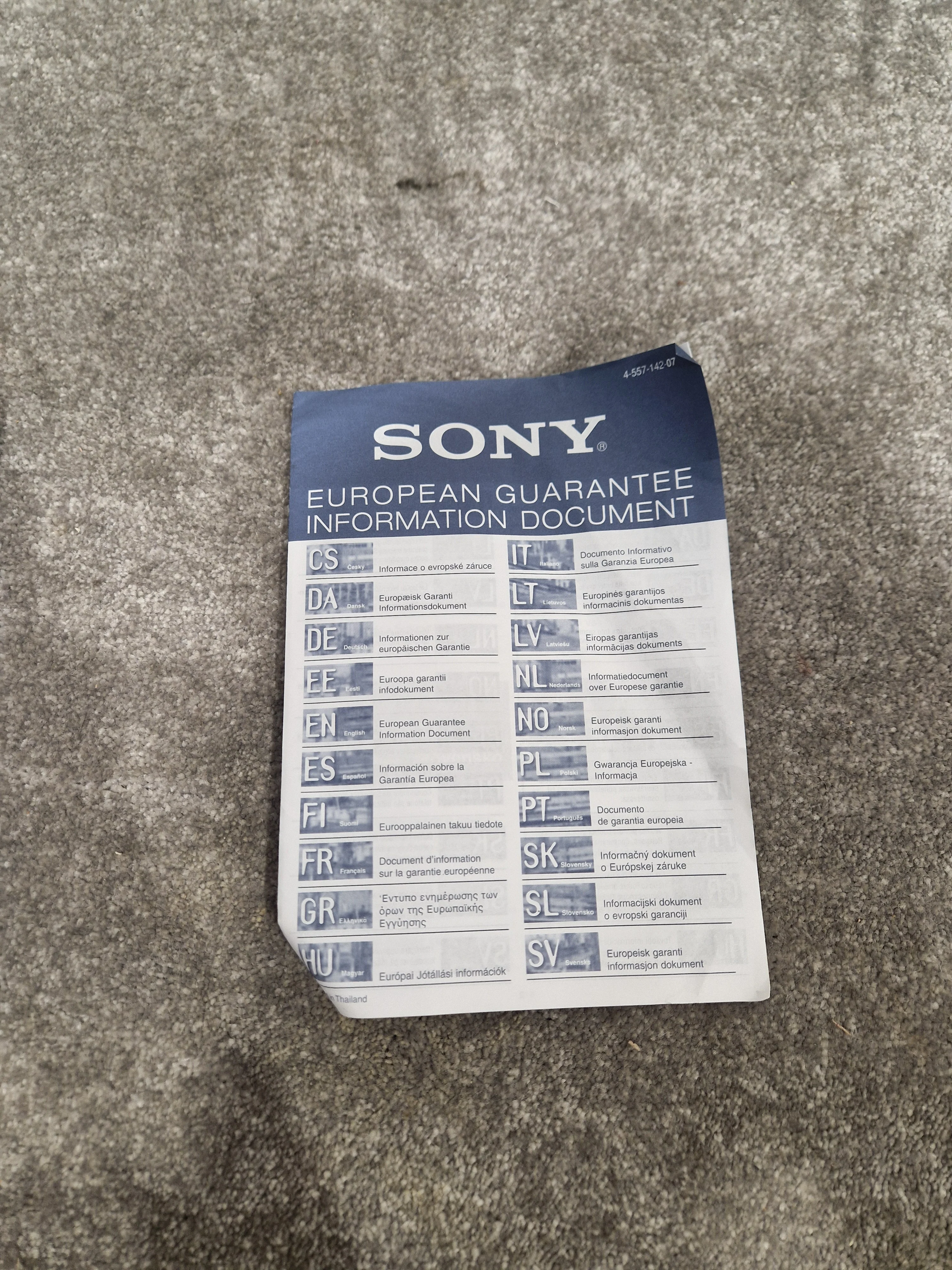 Sony CDX-F5550 - High-Quality Audio, Bluetooth Connectivity - Excellent w/ Original Box - Image 12