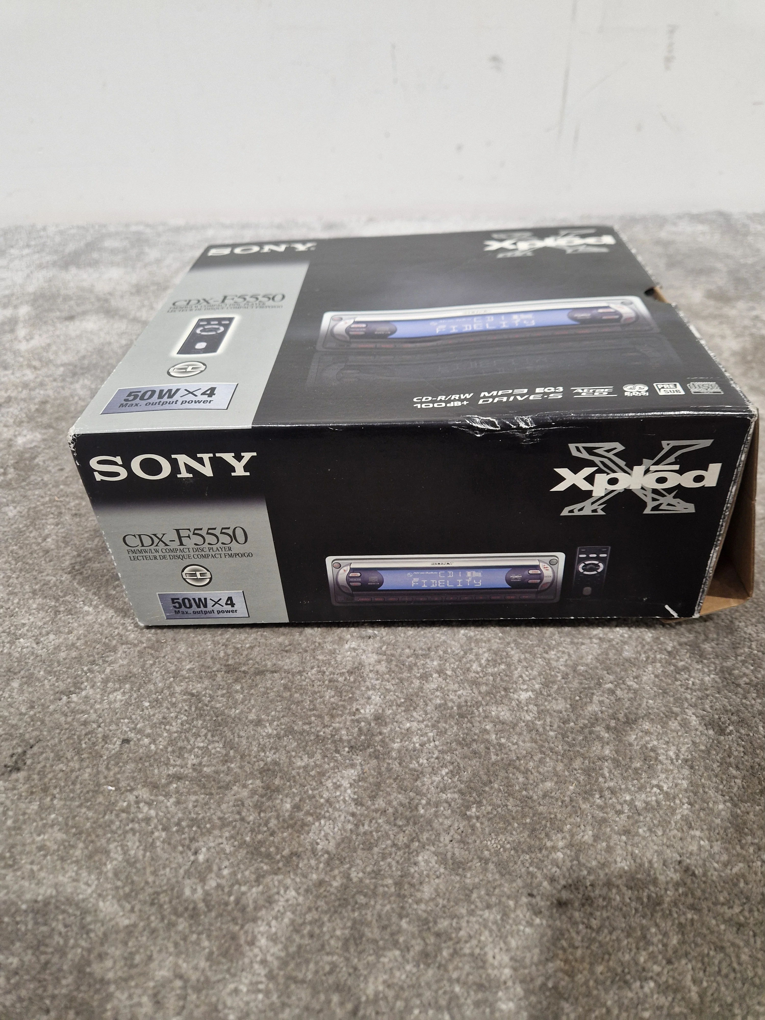 Sony CDX-F5550 - High-Quality Audio, Bluetooth Connectivity - Excellent w/ Original Box - Image 9