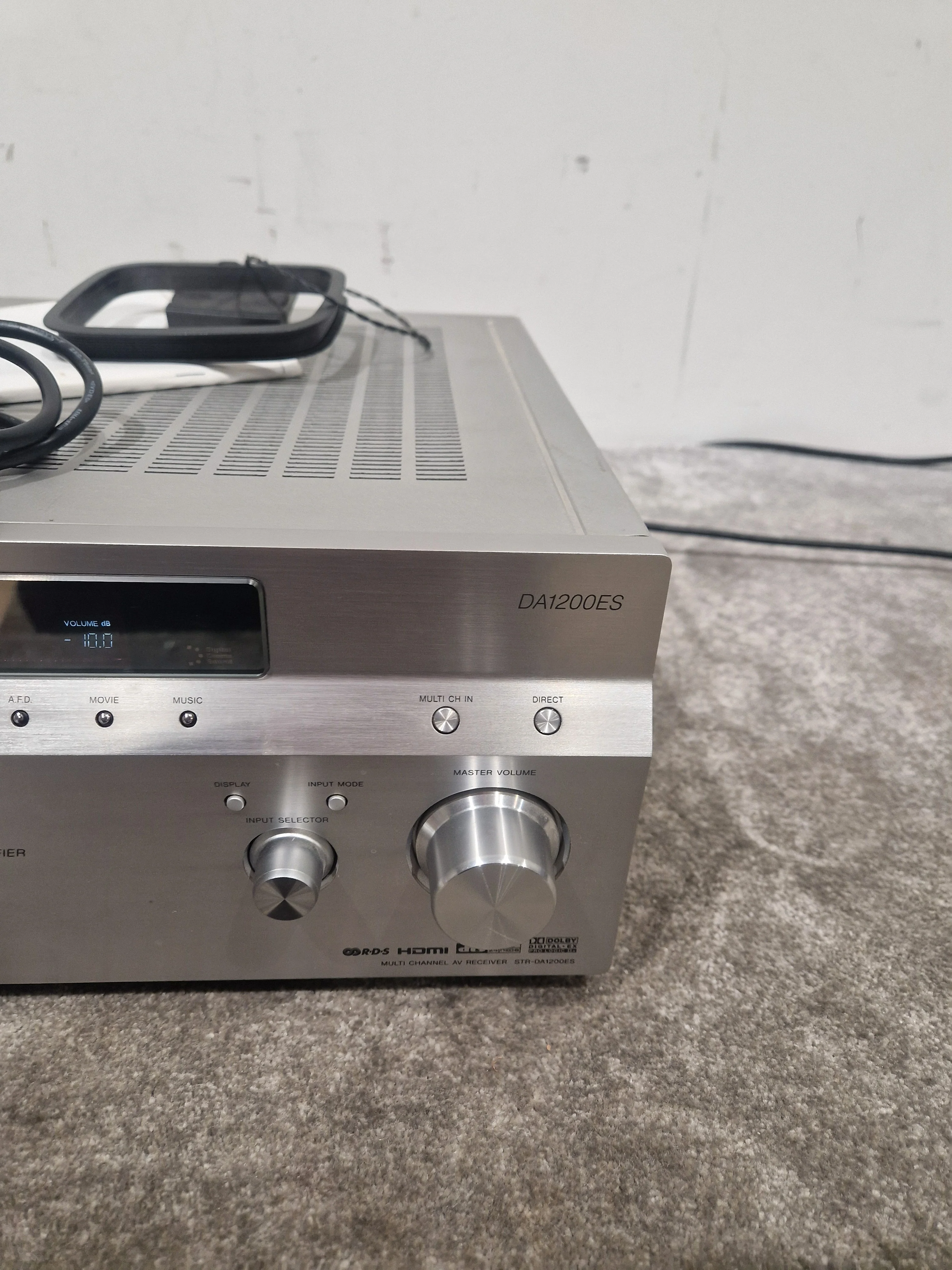 Sony DA1200ES Receiver - 7.1 Channel Home Theater - Excellent w/ Power Supply & Remote - Image 10