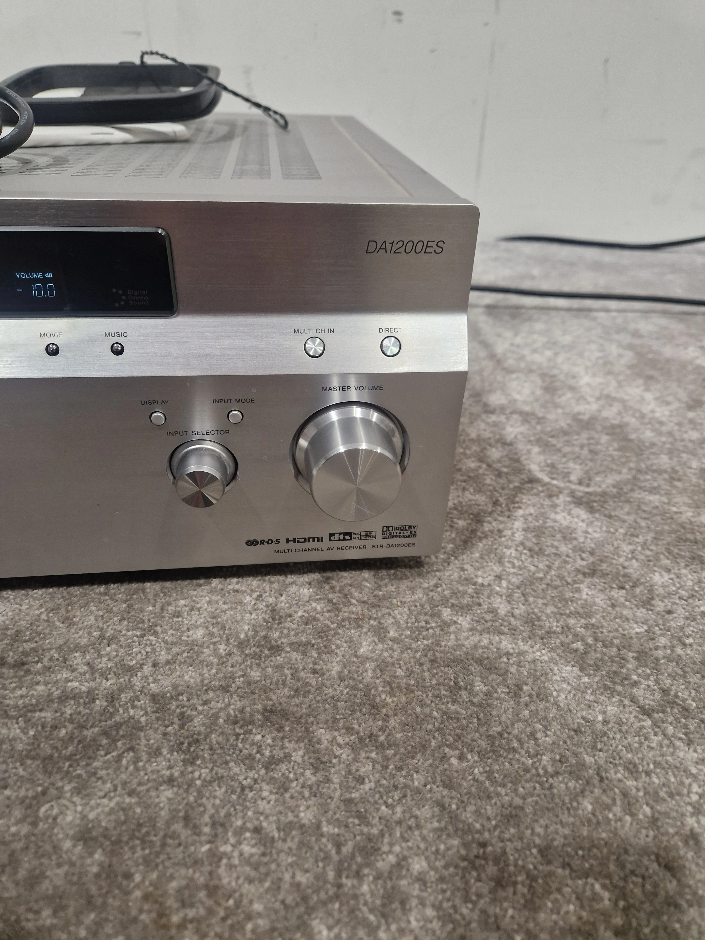 Sony DA1200ES Receiver - 7.1 Channel Home Theater - Excellent w/ Power Supply & Remote - Image 8