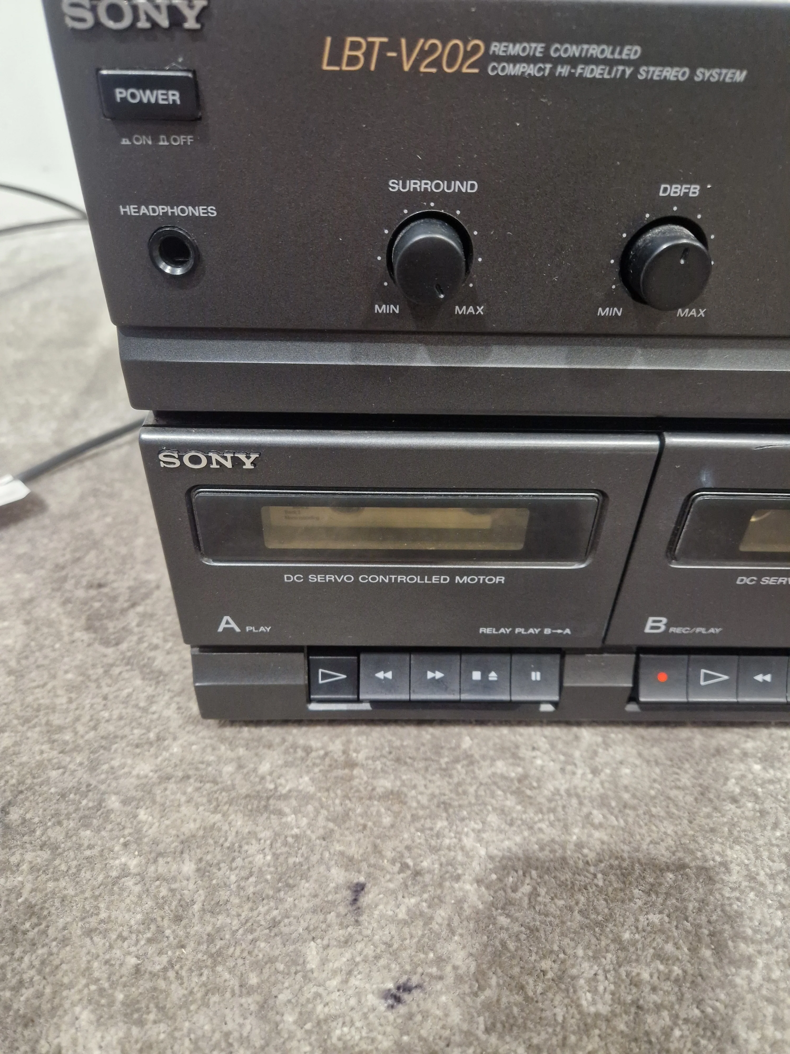 Sony LBT-V202 Stereo System - Classic Audio Setup - Fair (Read Description) - Image 11