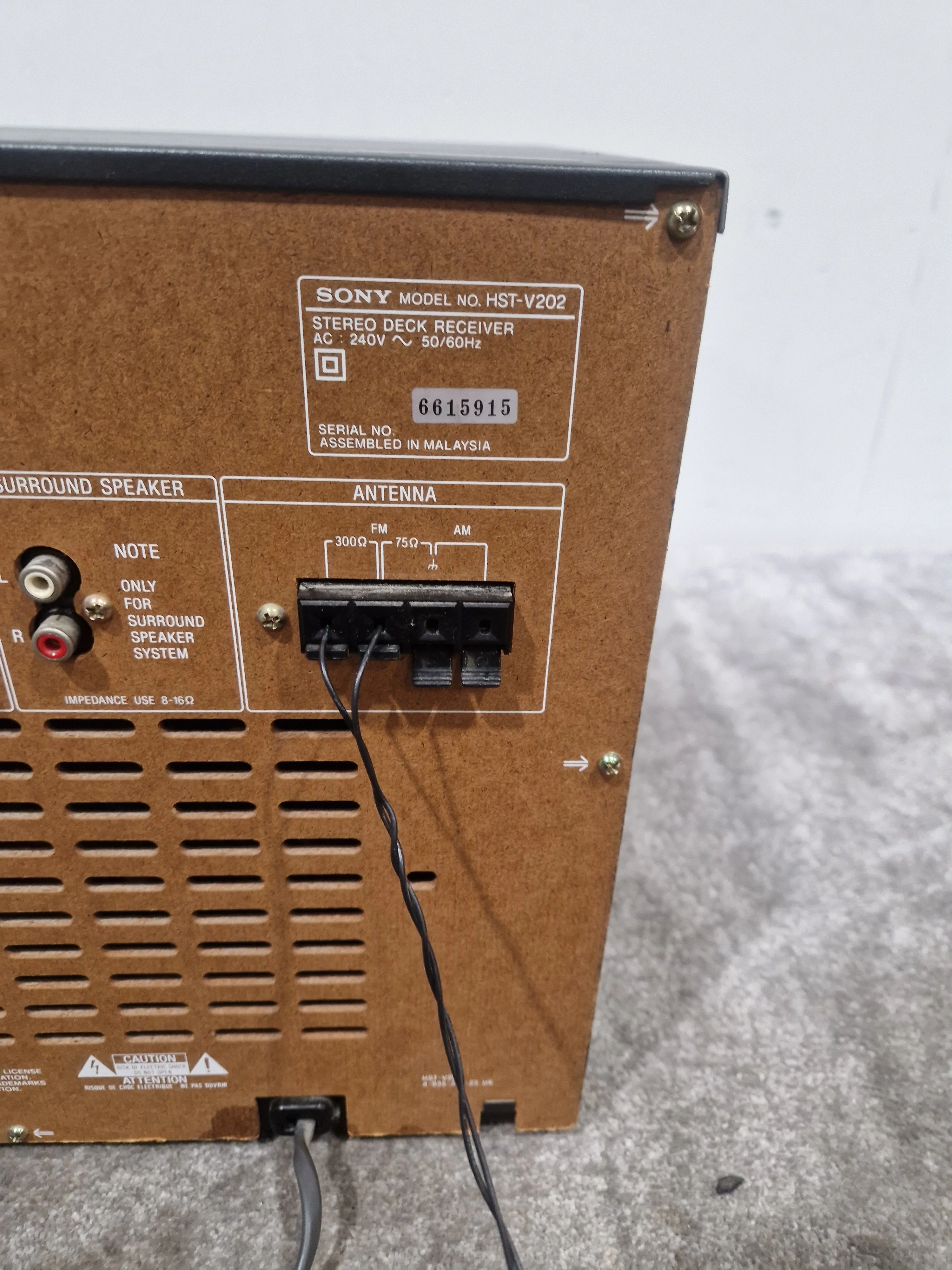 Sony LBT-V202 Stereo System - Classic Audio Setup - Fair (Read Description) - Image 15