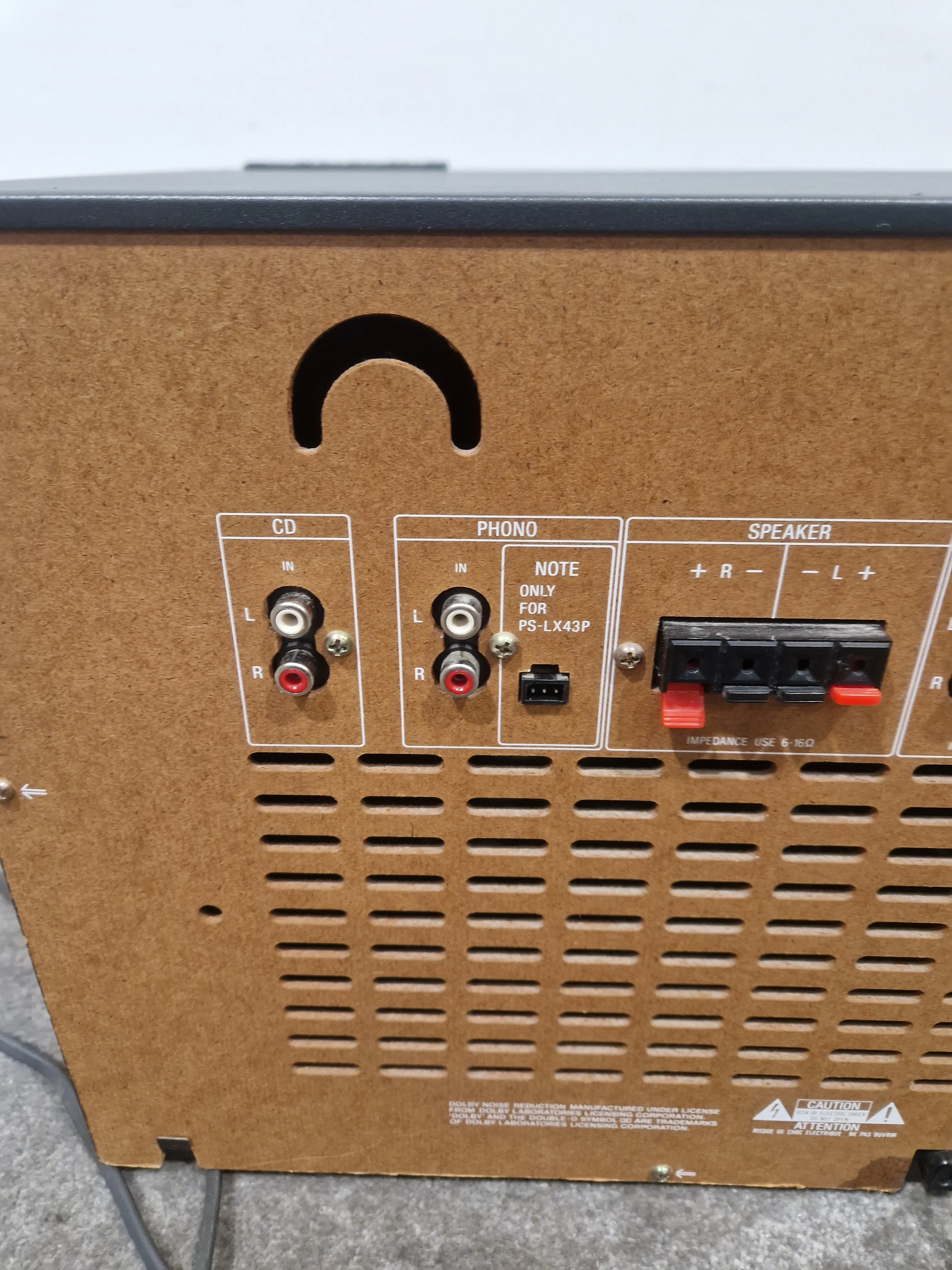 Sony LBT-V202 Stereo System - Classic Audio Setup - Fair (Read Description) - Image 16