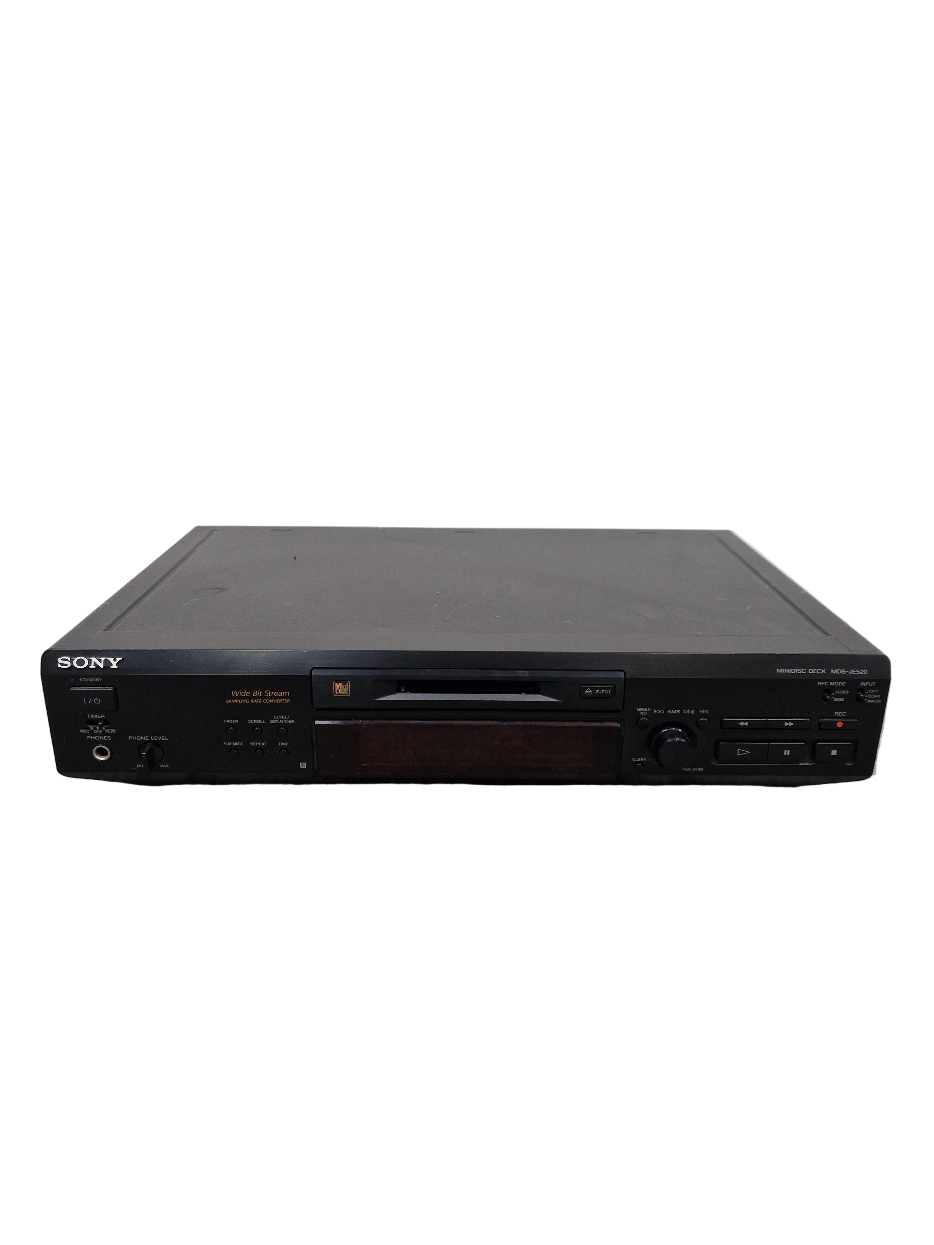 Sony MDS-JE20 - Minidisc Player/Recorder - Spares or Repair