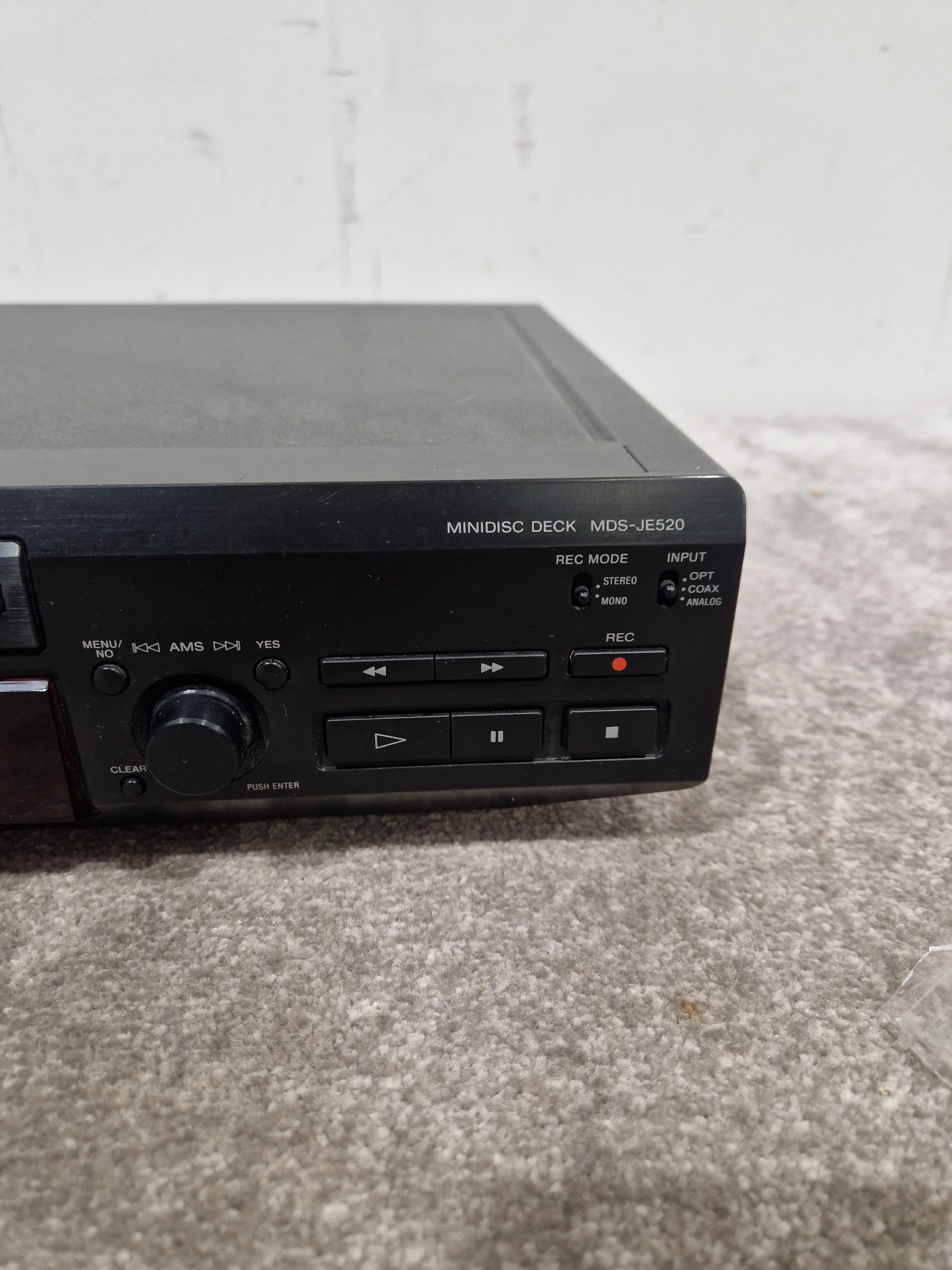 Sony MDS-JE20 - Minidisc Player/Recorder - Spares or Repair - Image 3