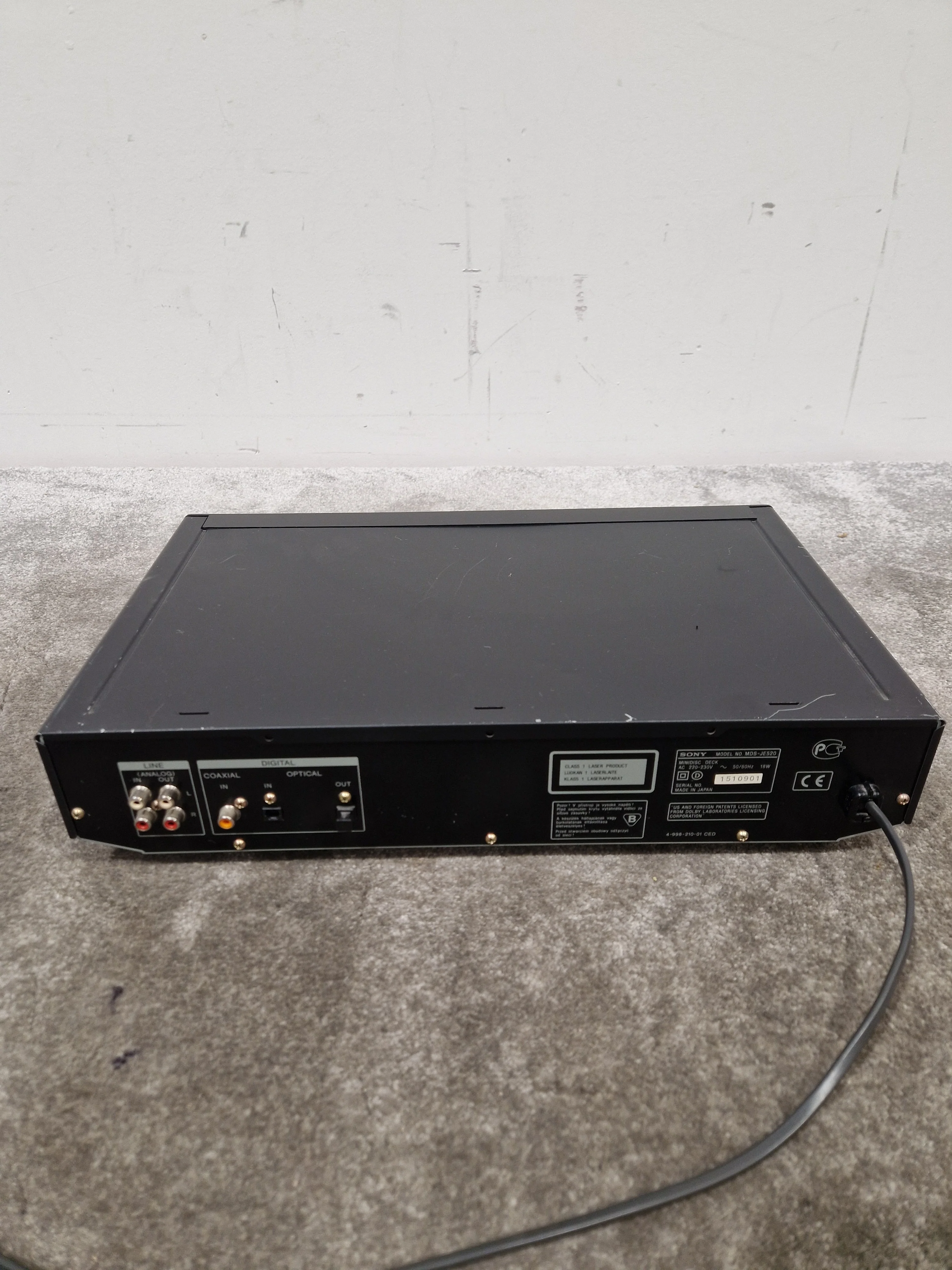 Sony MDS-JE20 - Minidisc Player/Recorder - Spares or Repair - Image 6