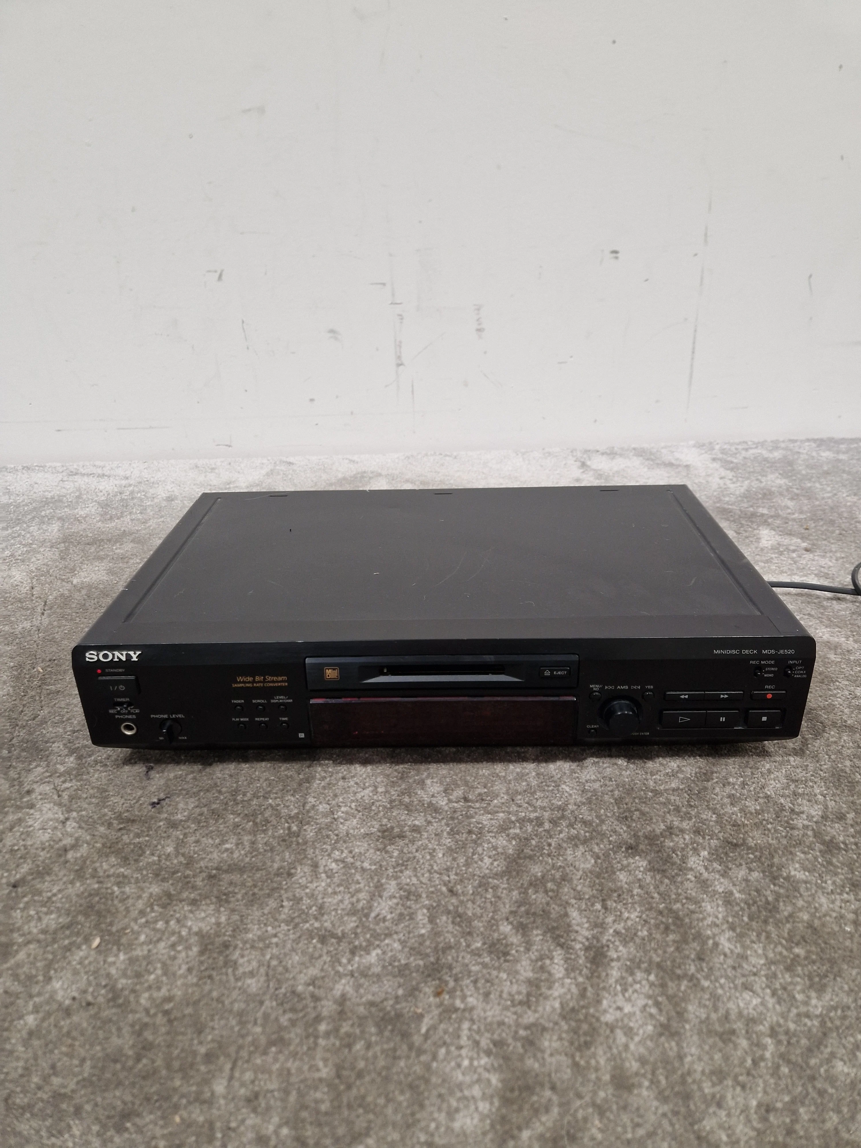 Sony MDS-JE20 - Minidisc Player/Recorder - Spares or Repair - Image 8