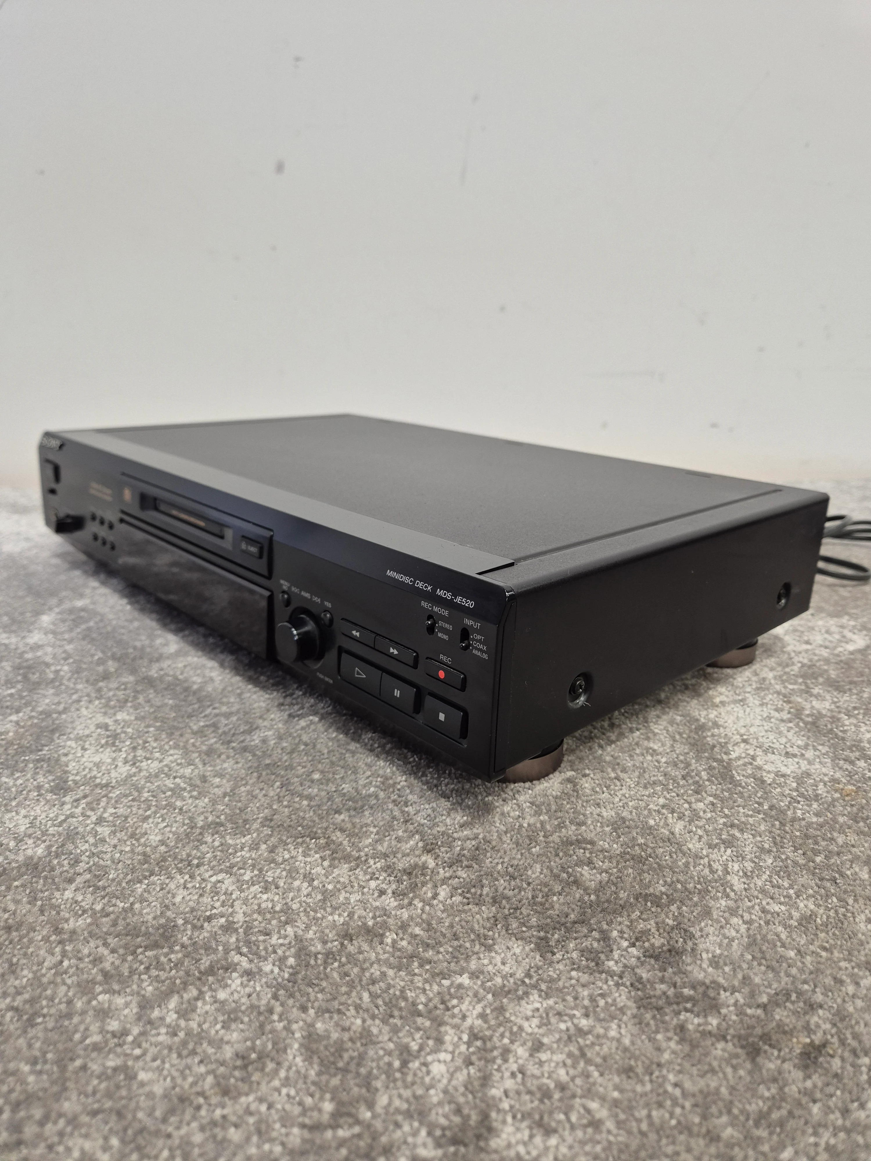 Sony MDS JE520 - MiniDisc Recorder - Excellent w/ Original Box - Image 10