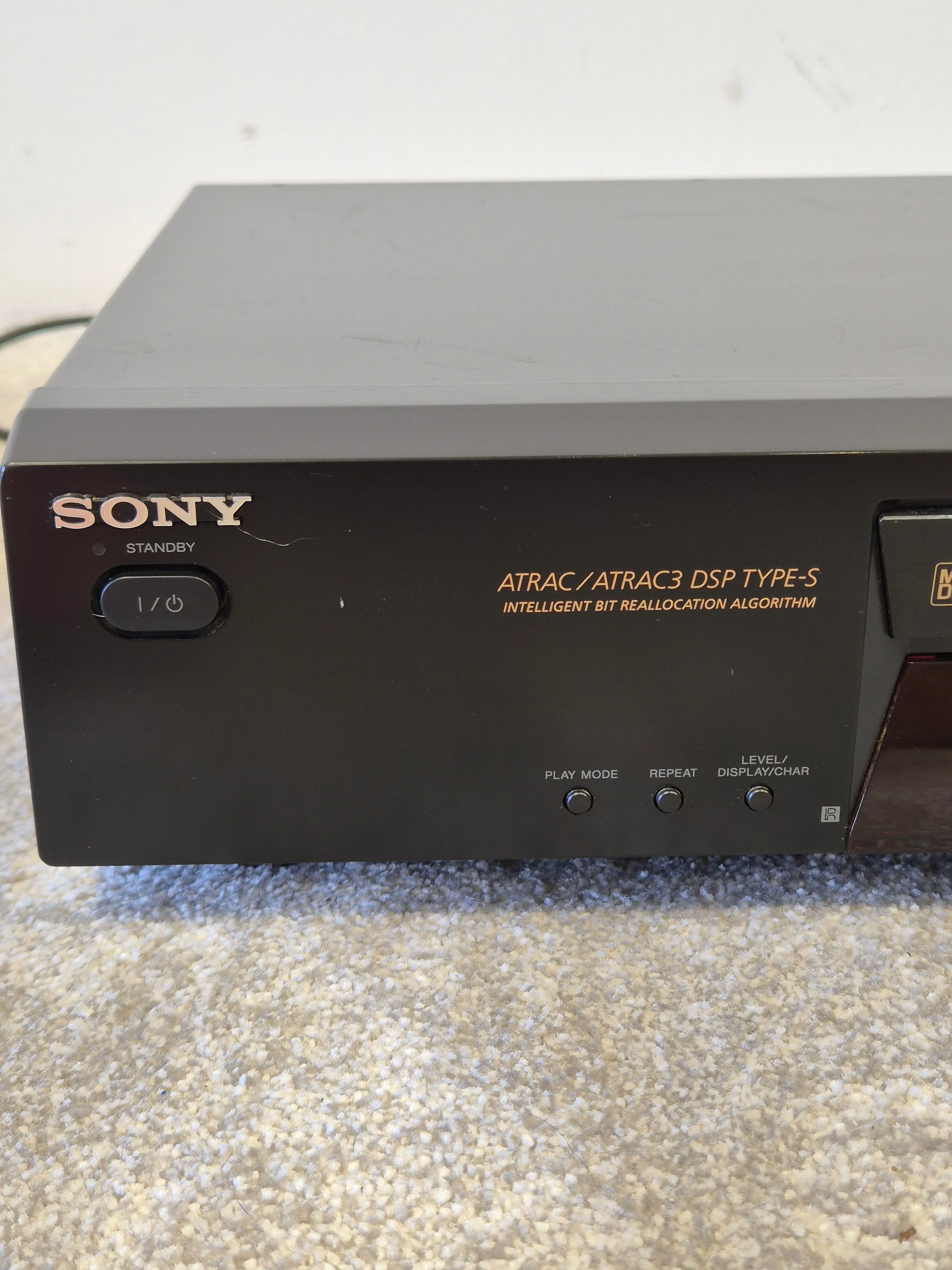 Sony Minidisc Deck MDS-JE480 MDLP Long Play Support (Spares or Repair) - Image 4