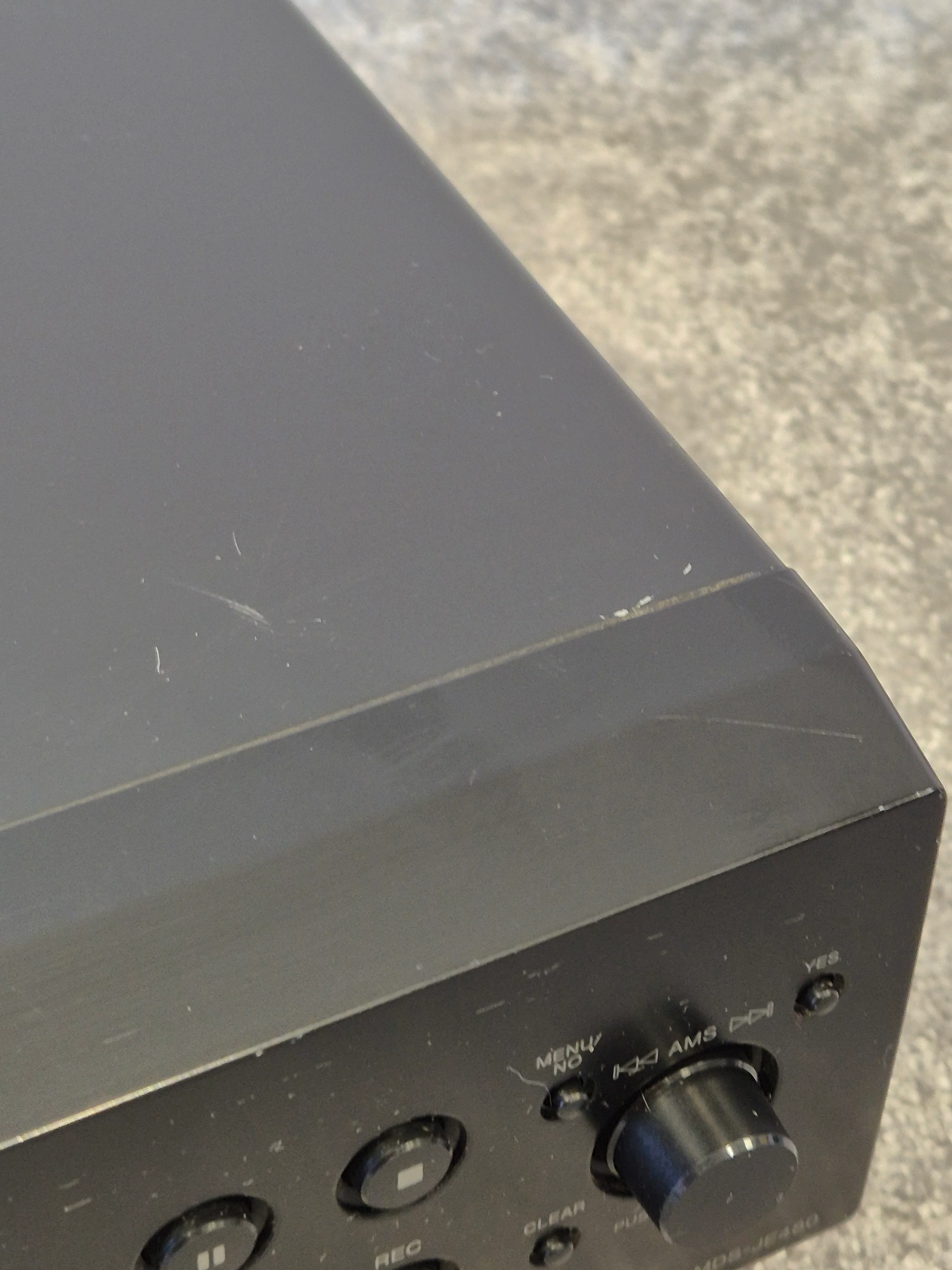 Sony Minidisc Deck MDS-JE480 MDLP Long Play Support (Spares or Repair) - Image 9