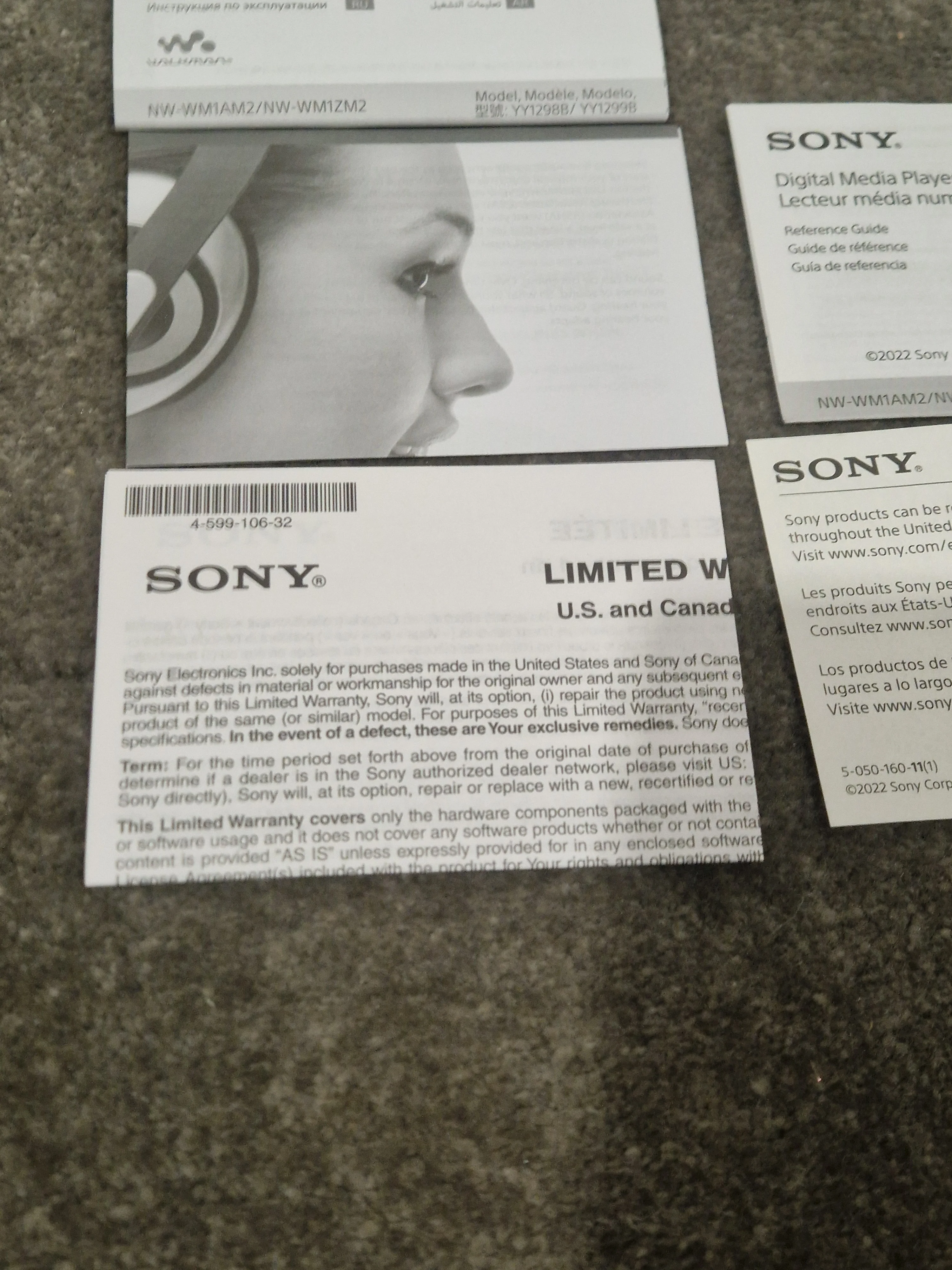 Sony NW-WM1AM2 - Digital Audio Player - Like New - Image 10