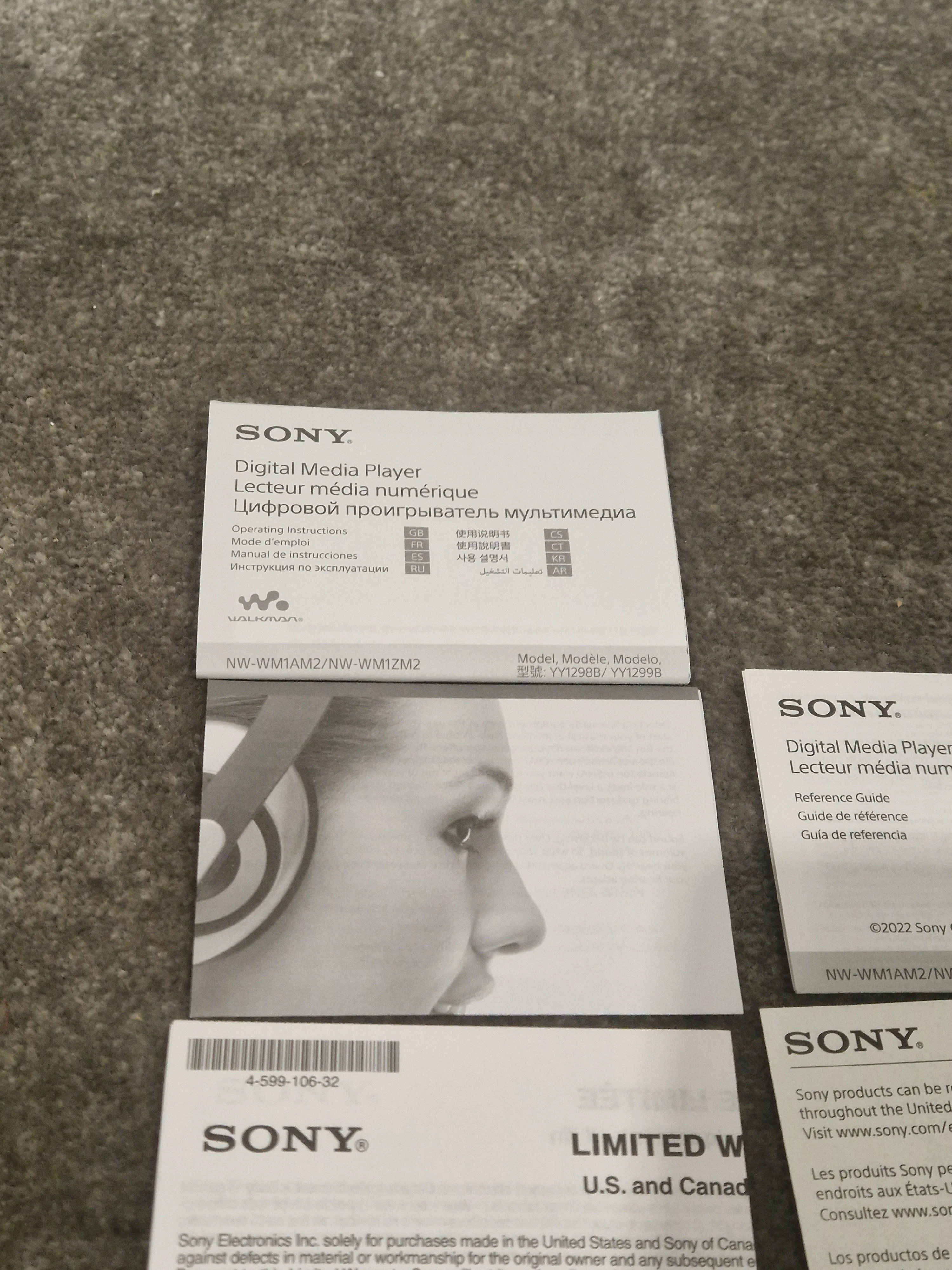 Sony NW-WM1AM2 - Digital Audio Player - Like New - Image 11