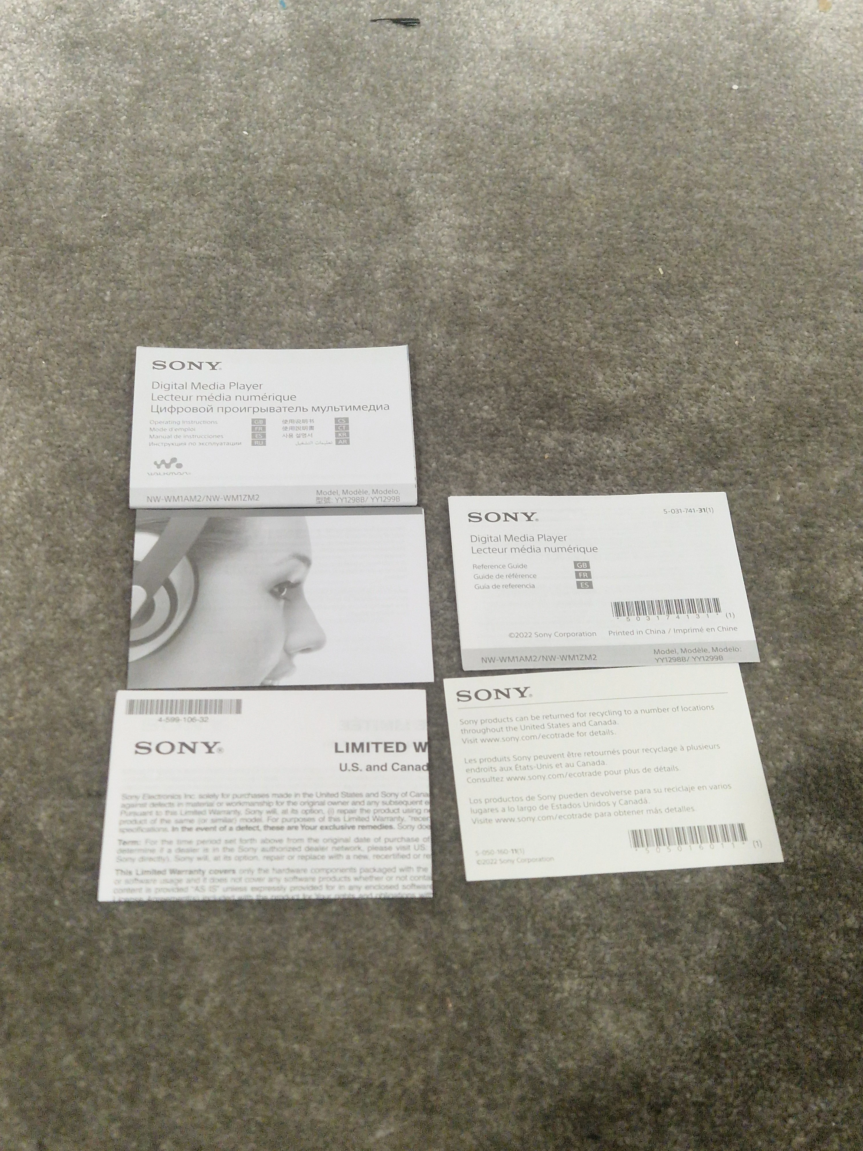 Sony NW-WM1AM2 - Digital Audio Player - Like New - Image 22