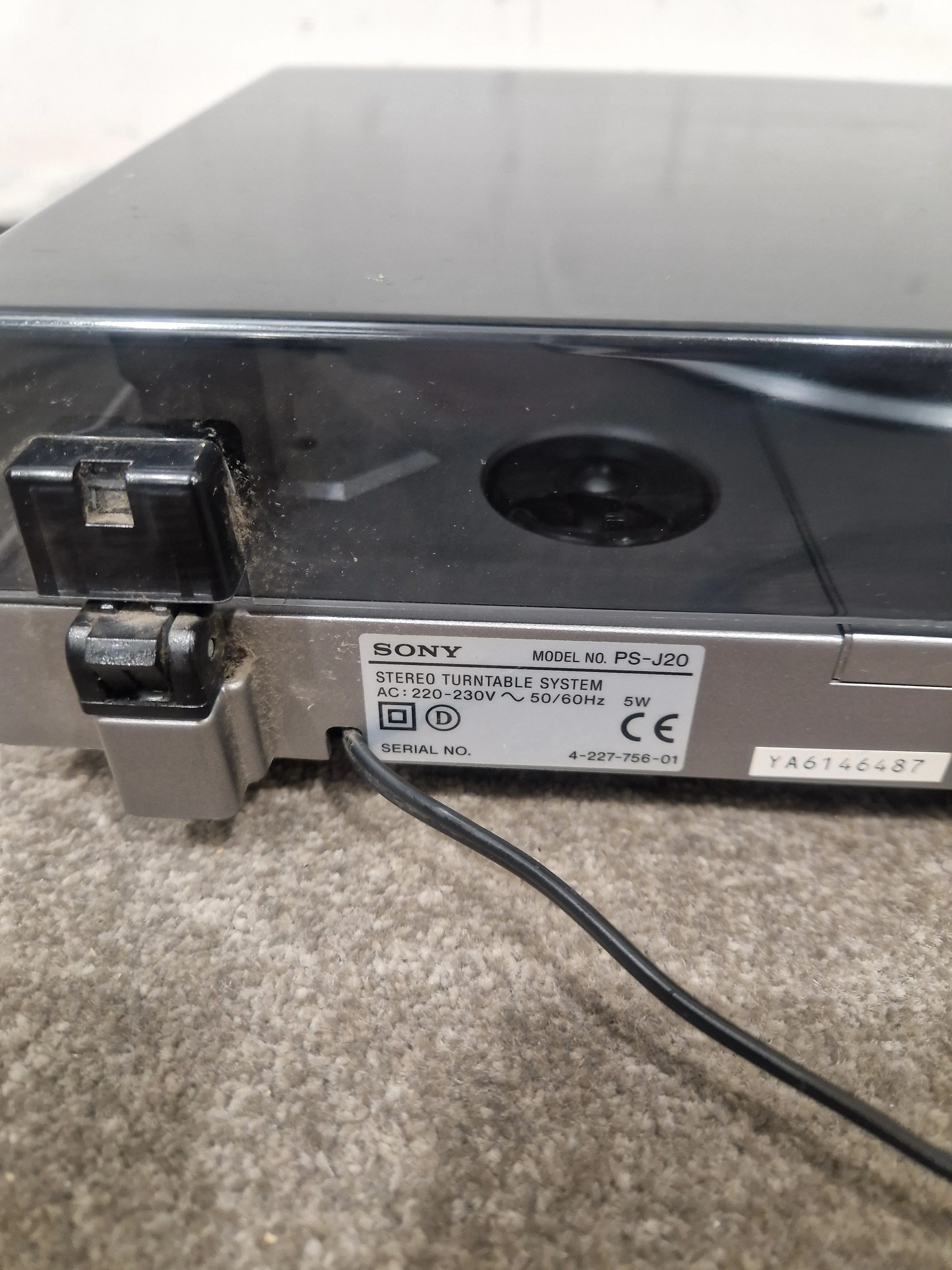 Sony PS-J20 - Turntable – Turntable - Excellent - Image 11