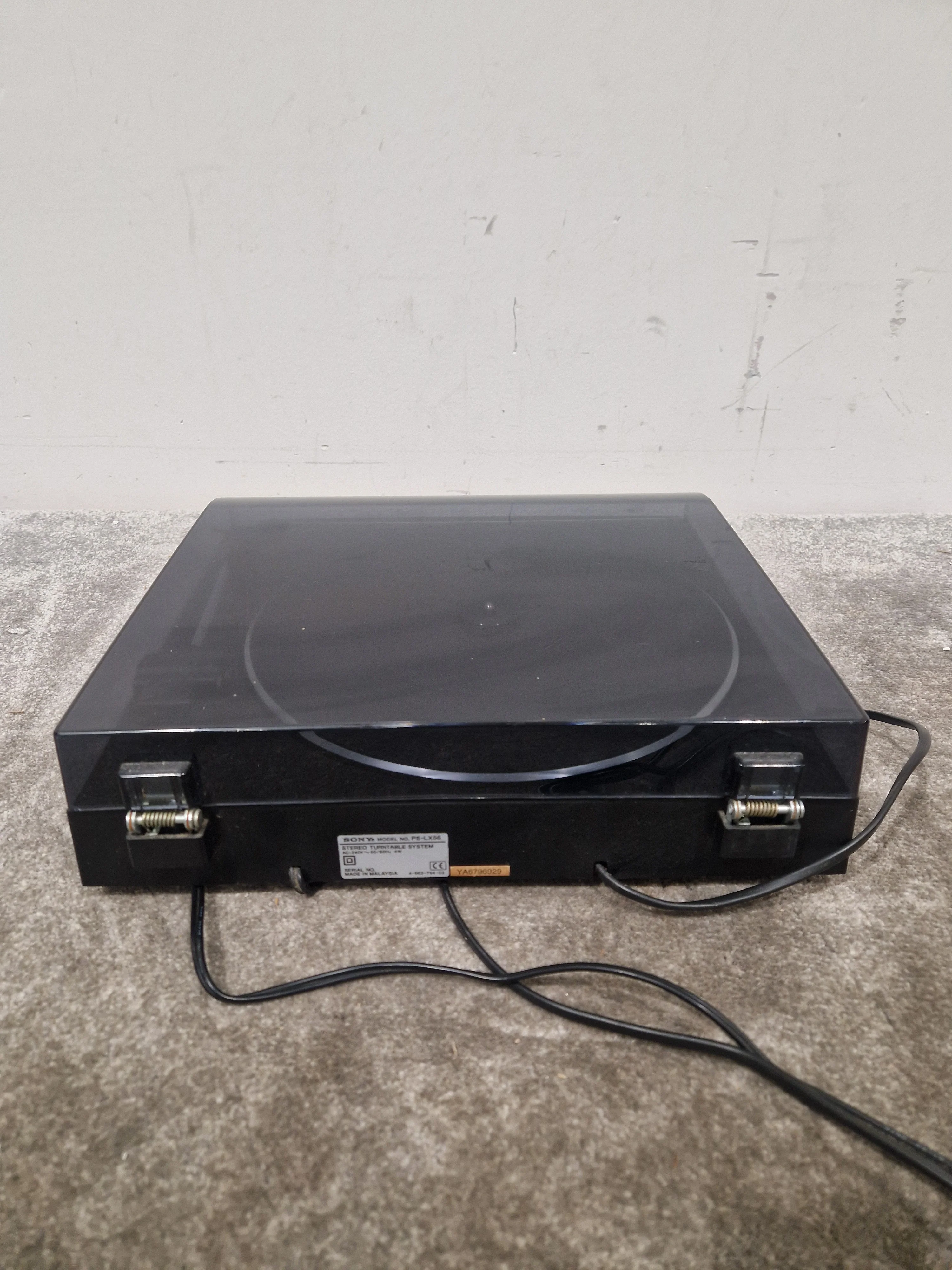 Sony PS-LX56 Black Turntable - Fully Automatic - Excellent - Image 11