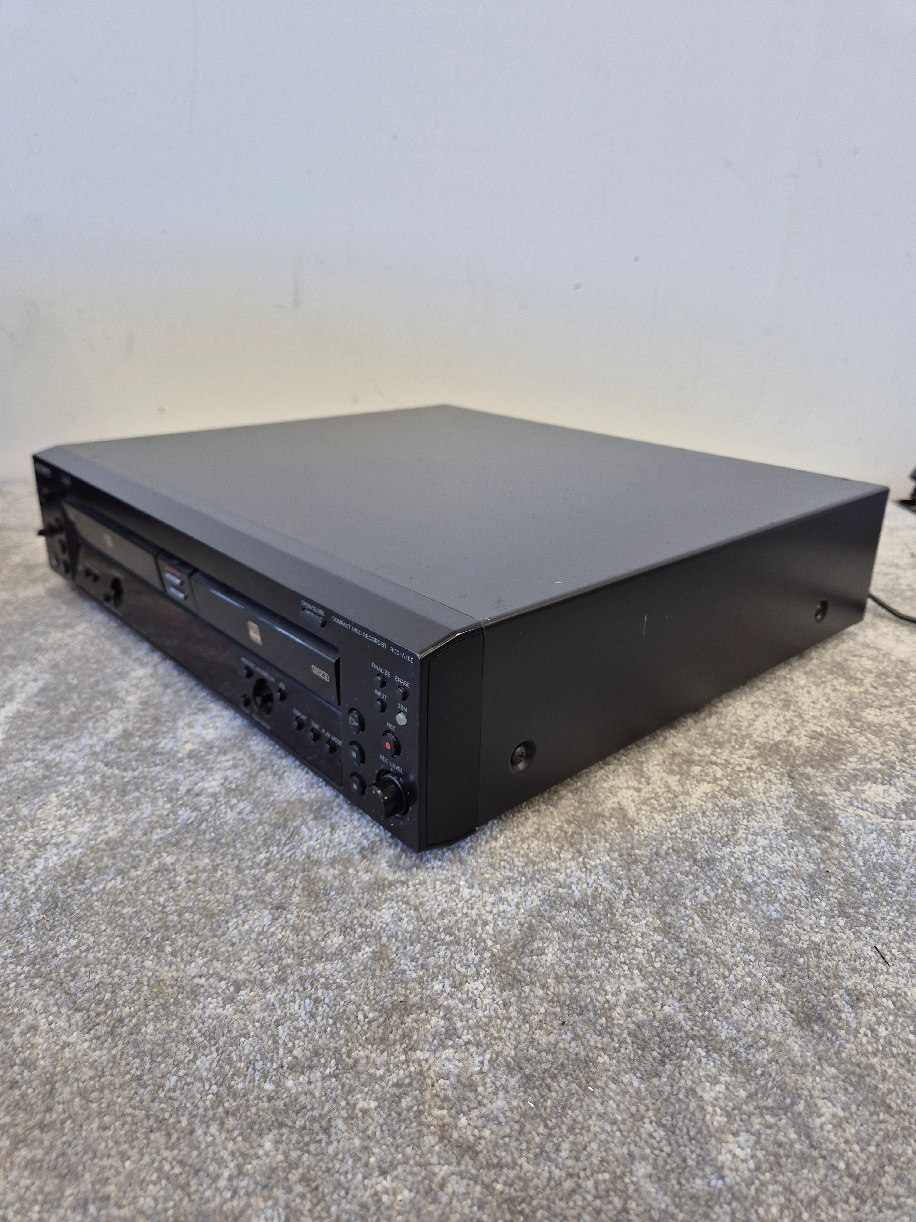 Sony RCD-W100 Dual CD Recorder – Spares or Repairs - Image 11