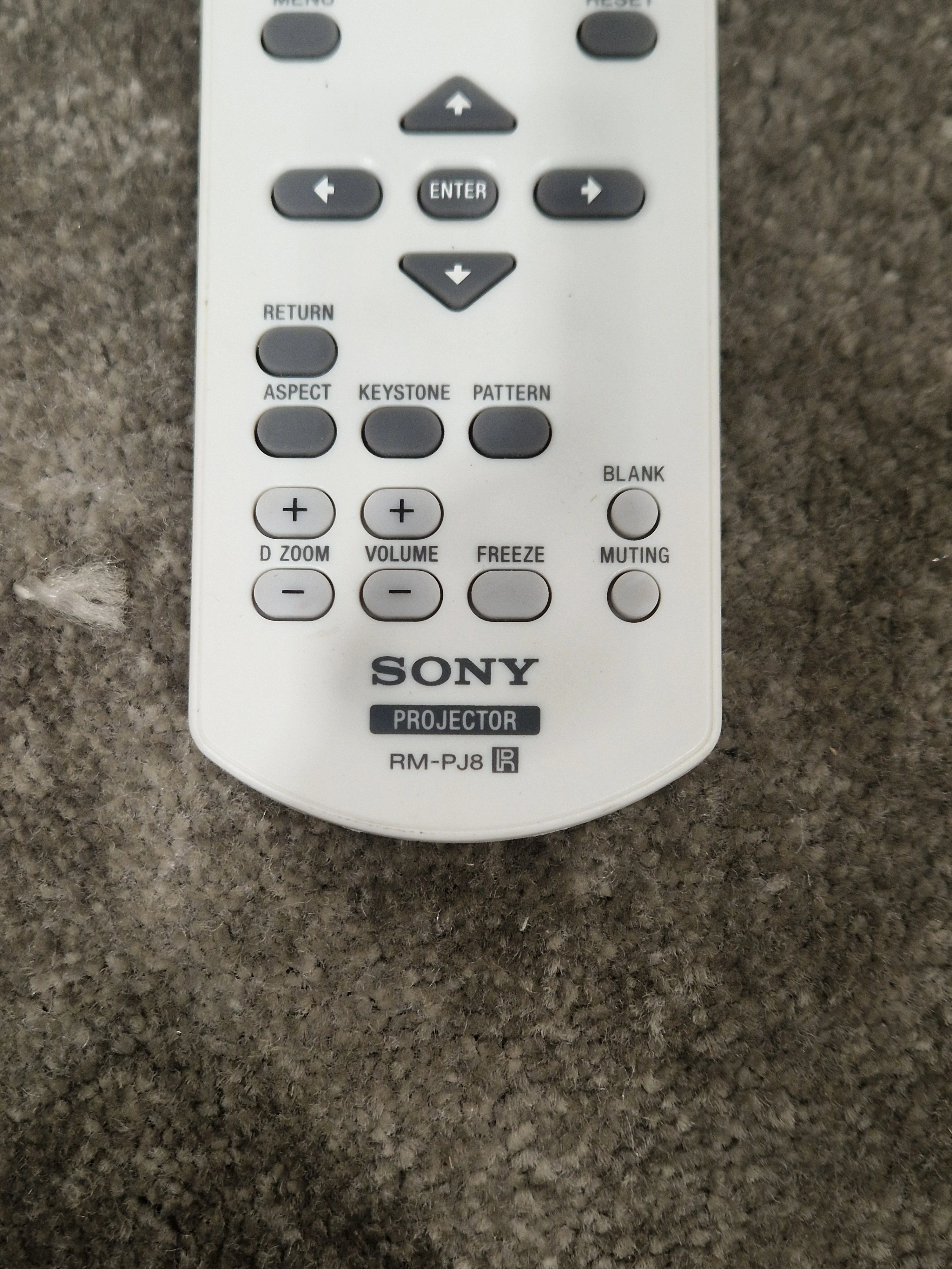 Sony RM-PJ8 Remote For Projector - Compact Control Device - Excellent - Image 2