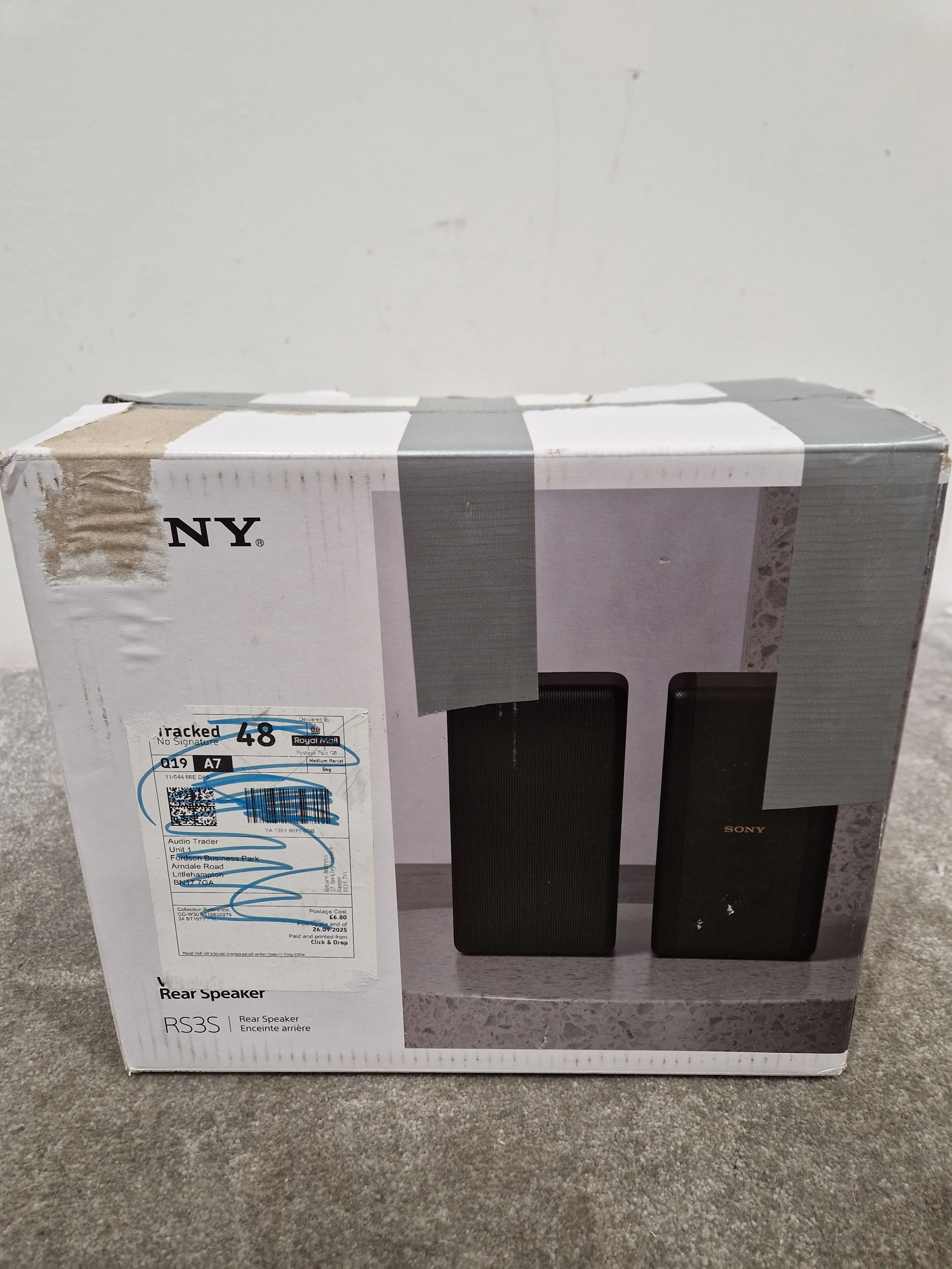 Sony Rs3s Rearspeaker Audio Equipment - Wireless Connectivity, Surround Sound - Open Box New - Image 8