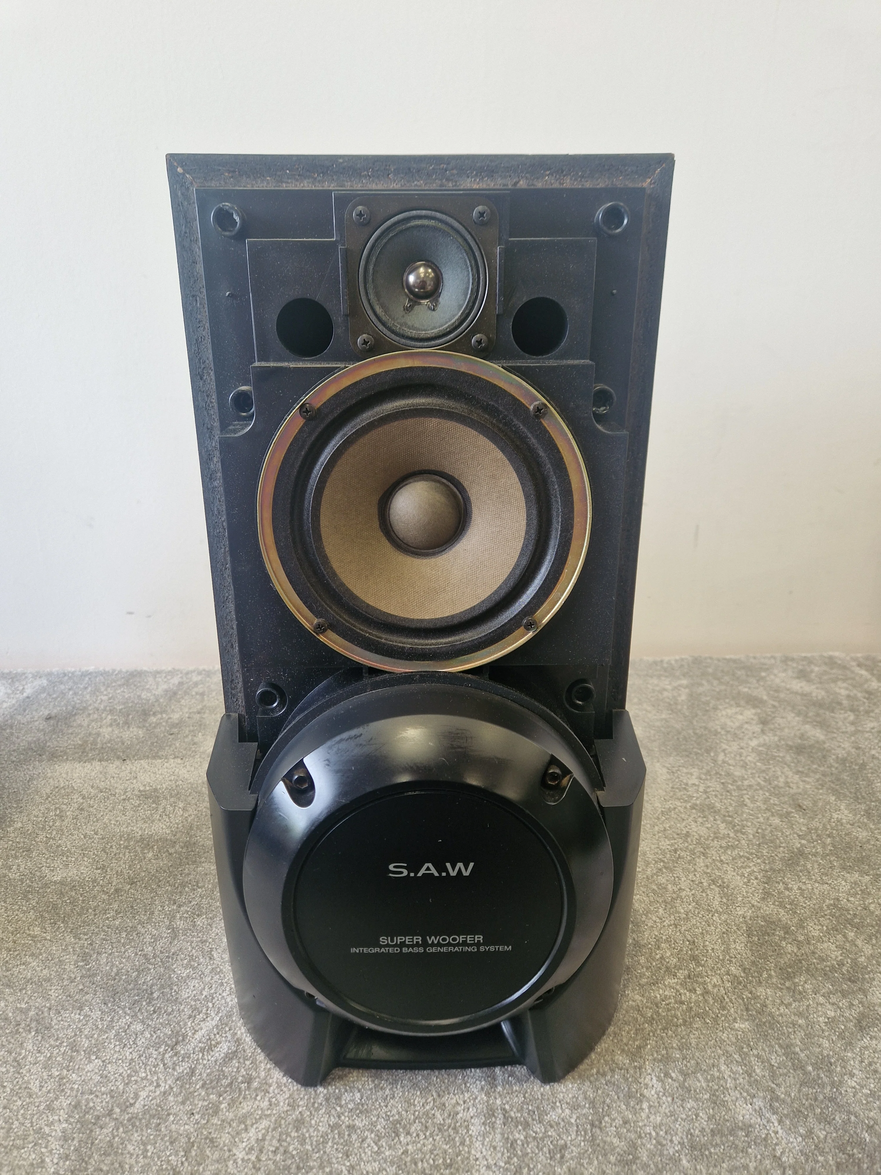 Sony SS-XB6AV Super Woofer Speakers – 3-Way Stereo Pair, 140W RMS, Heavy Bass-Very Good - Image 5