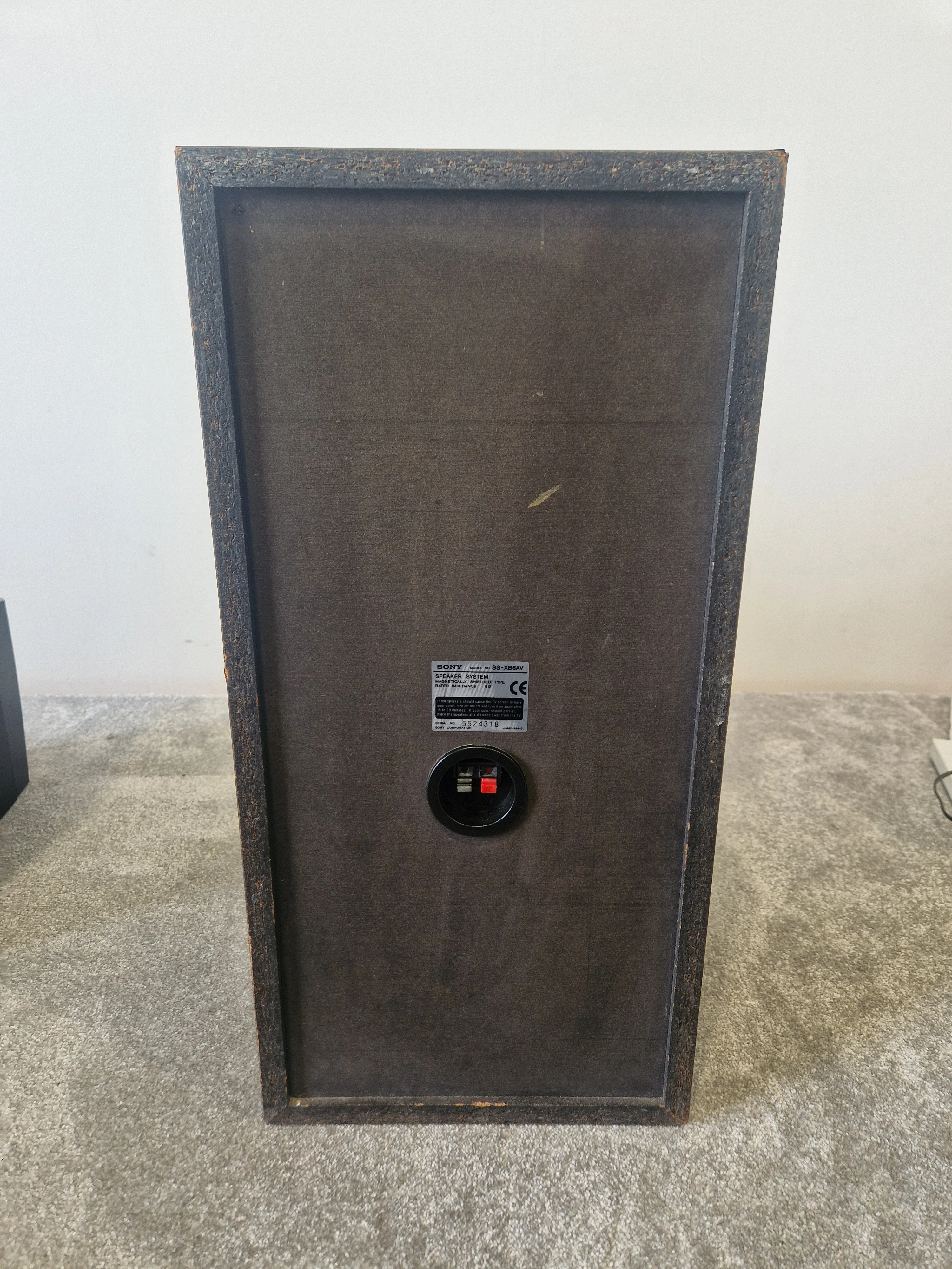 Sony SS-XB6AV Super Woofer Speakers – 3-Way Stereo Pair, 140W RMS, Heavy Bass-Very Good - Image 6