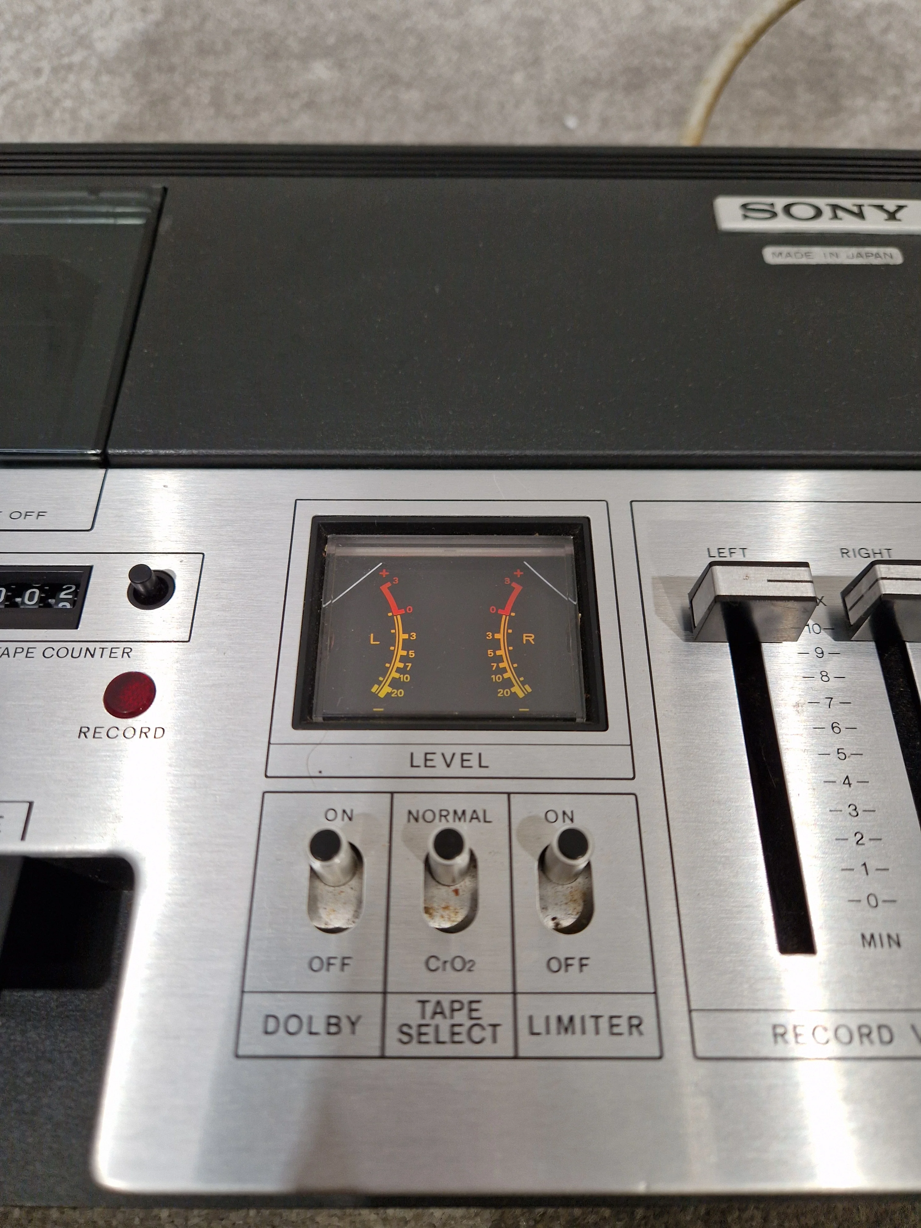 Sony TC-134 SD Stereo Cassette-Corder - Portable Audio Recorder - Very Good - Image 11