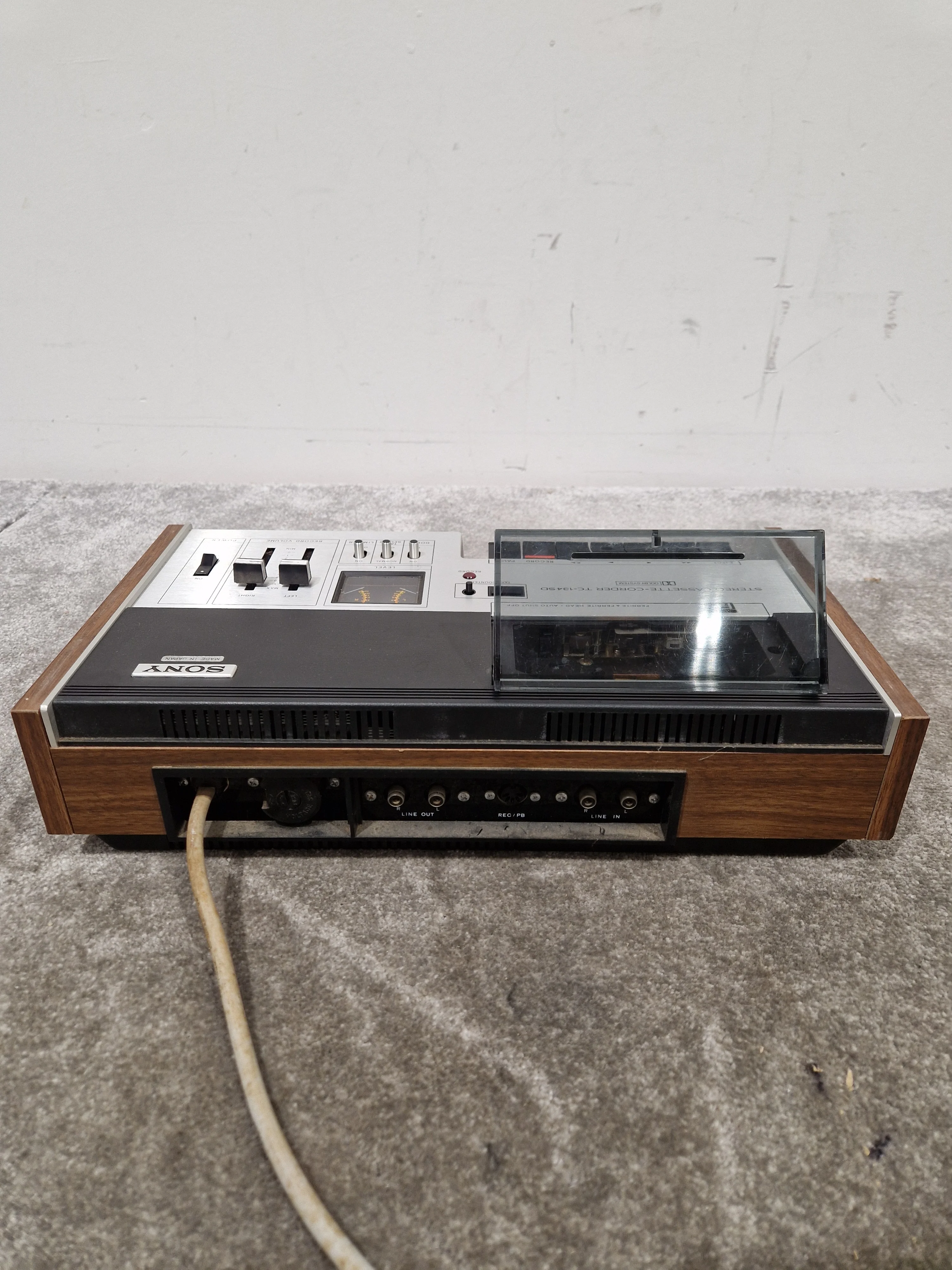 Sony TC-134 SD Stereo Cassette-Corder - Portable Audio Recorder - Very Good - Image 6