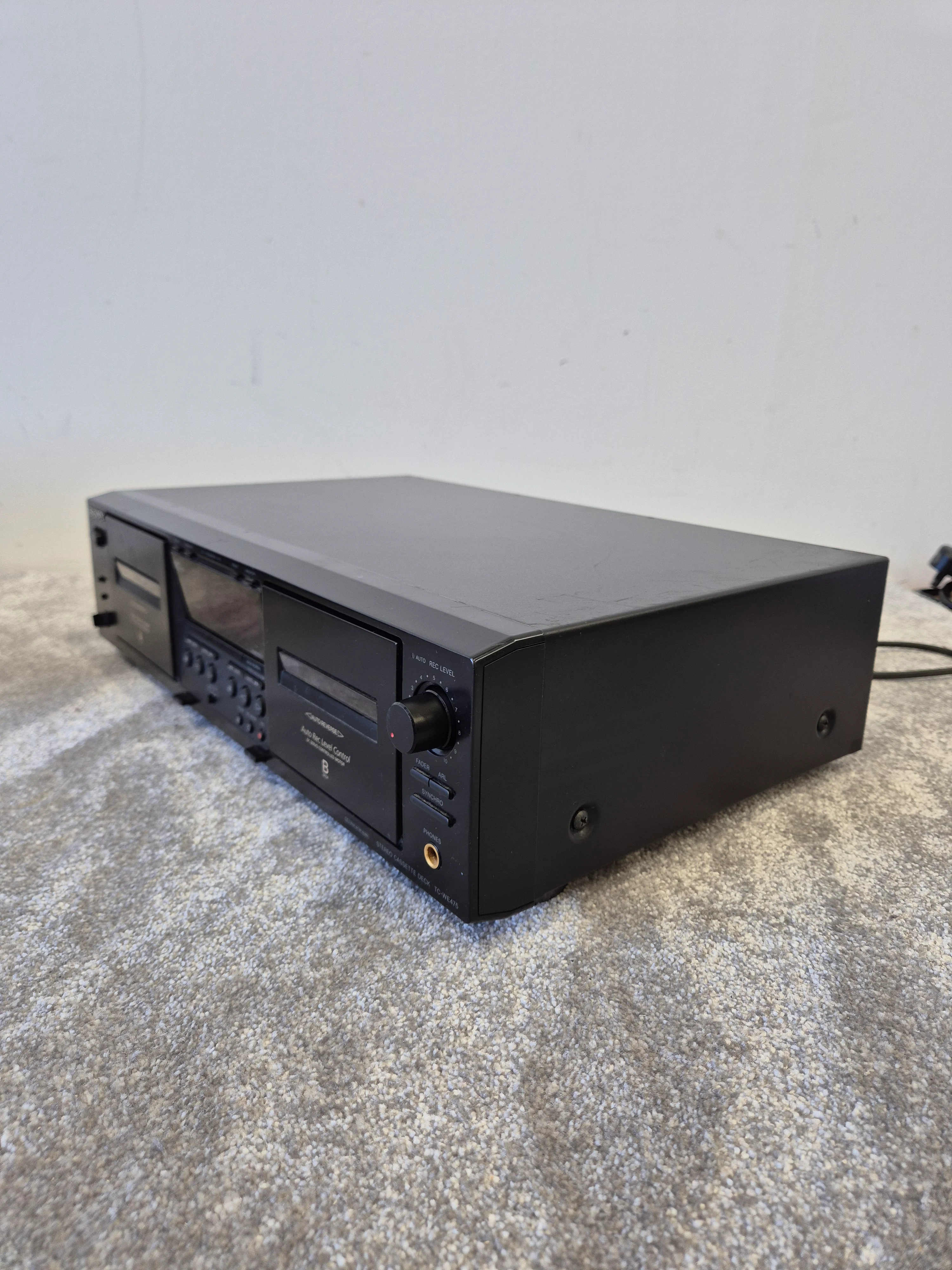Sony TC-WE475 Dual Auto Reverse Cassette Deck – Very Good - Image 10