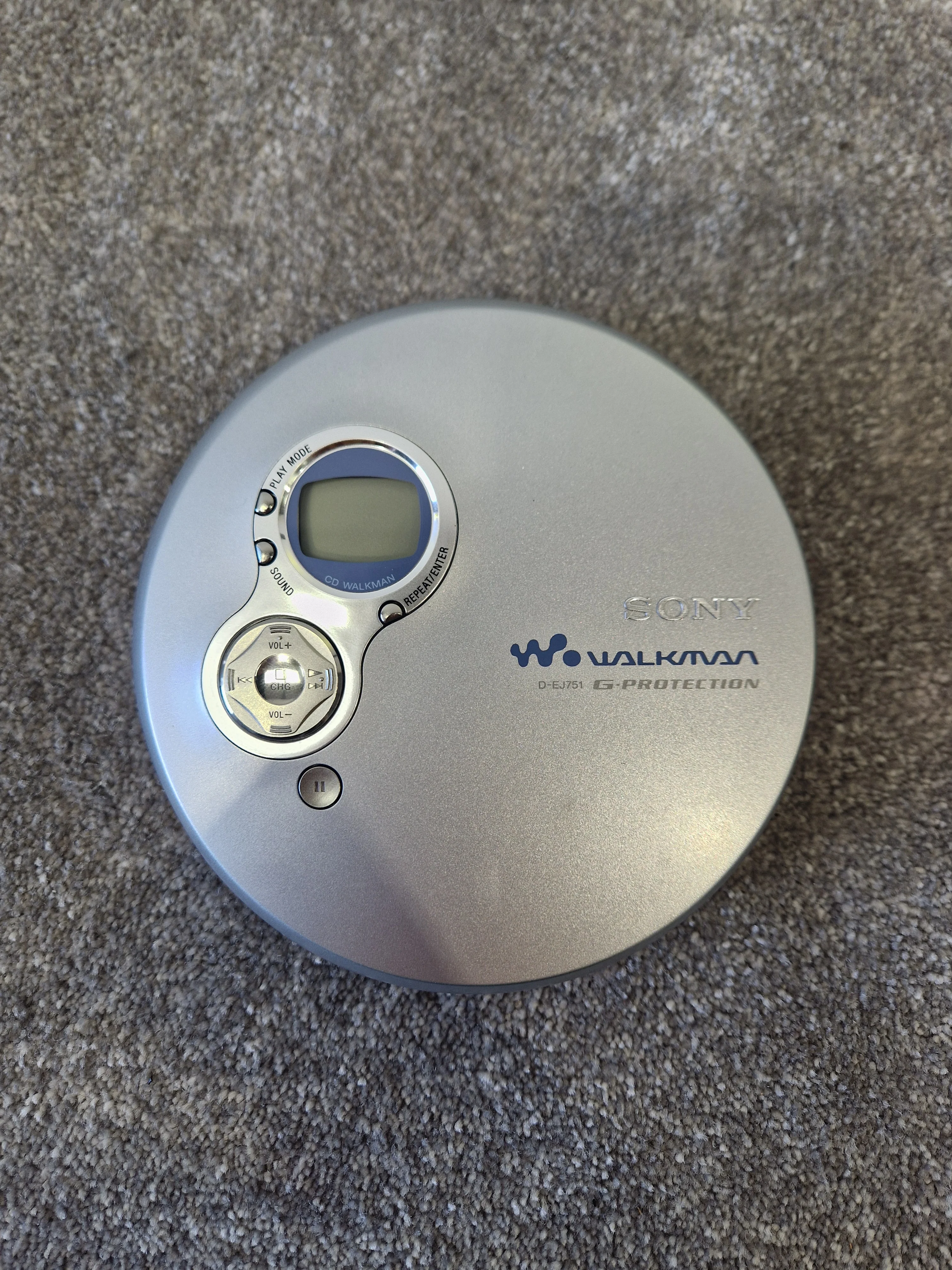 Sony Walkman D-EJ751 CD Player – G-Protection, , Digital Mega Bass – Very Good - Image 5