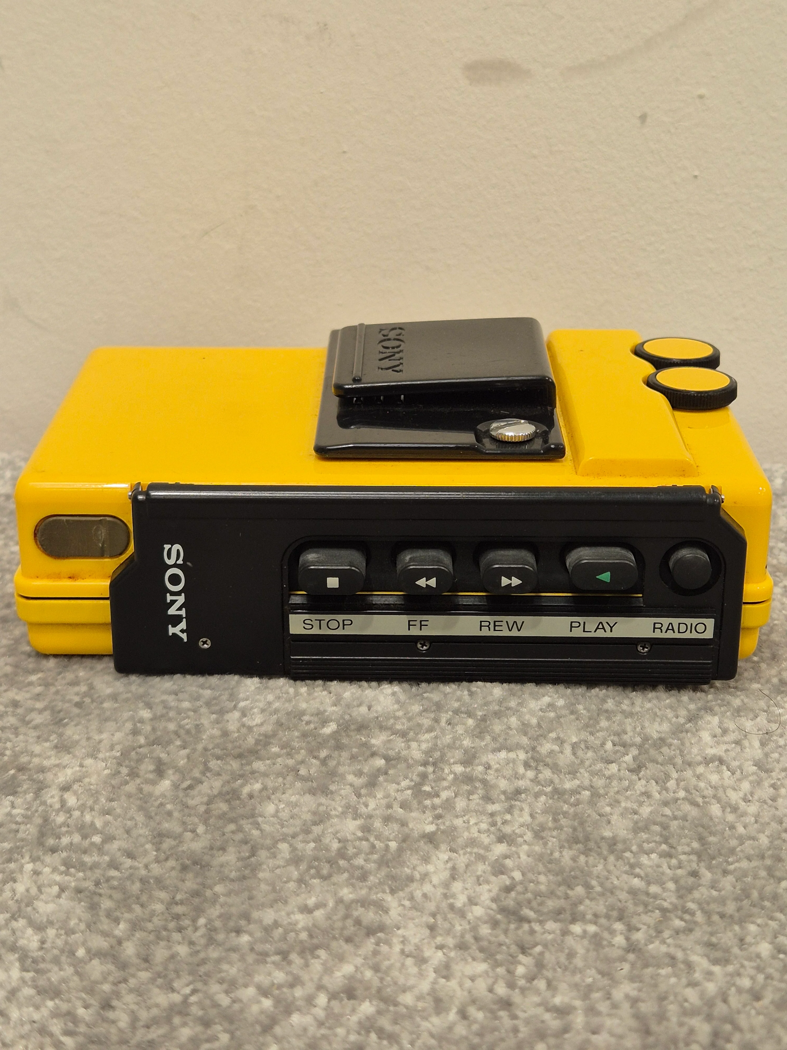Sony WM-F35 - Vintage Portable Cassette Player - Very Good - Image 3
