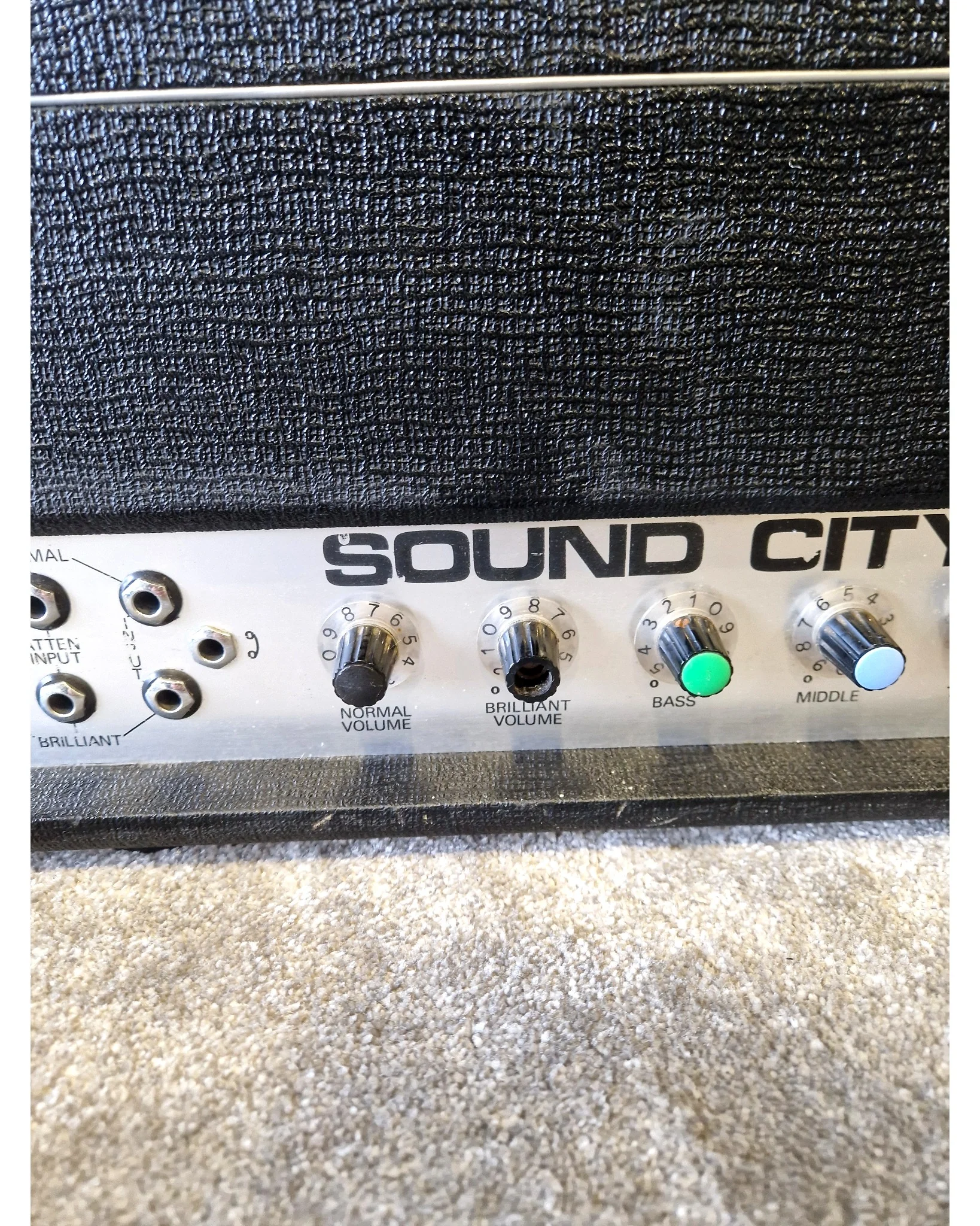 Sound City 120 Vintage Guitar Amp Head - Refurbished - Image 12