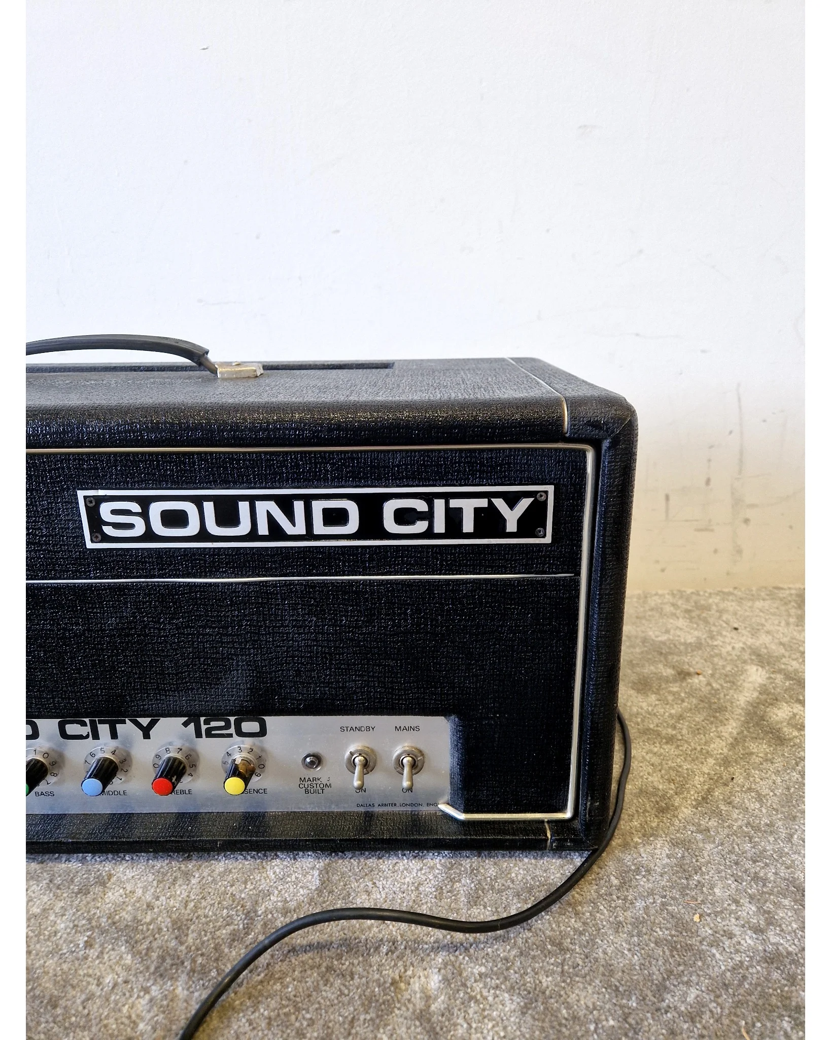 Sound City 120 Vintage Guitar Amp Head - Refurbished - Image 2