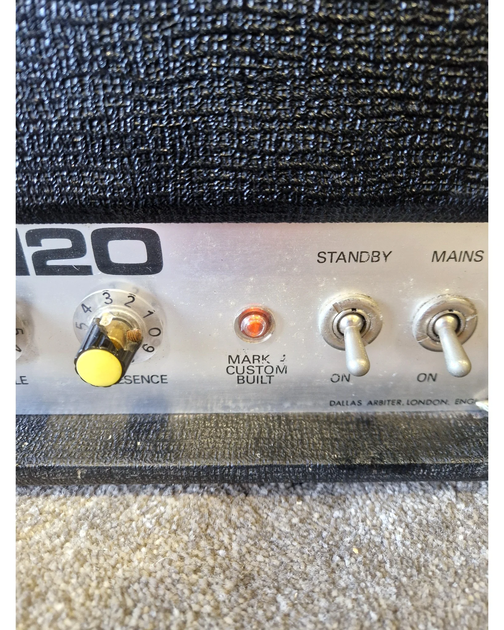 Sound City 120 Vintage Guitar Amp Head - Refurbished - Image 3